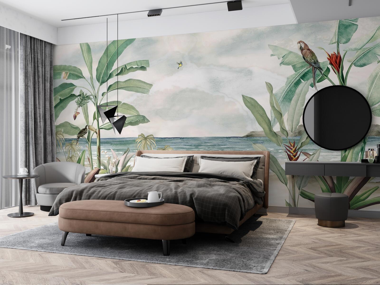 Fototapeta tropické pobrežia a pokojné vlny