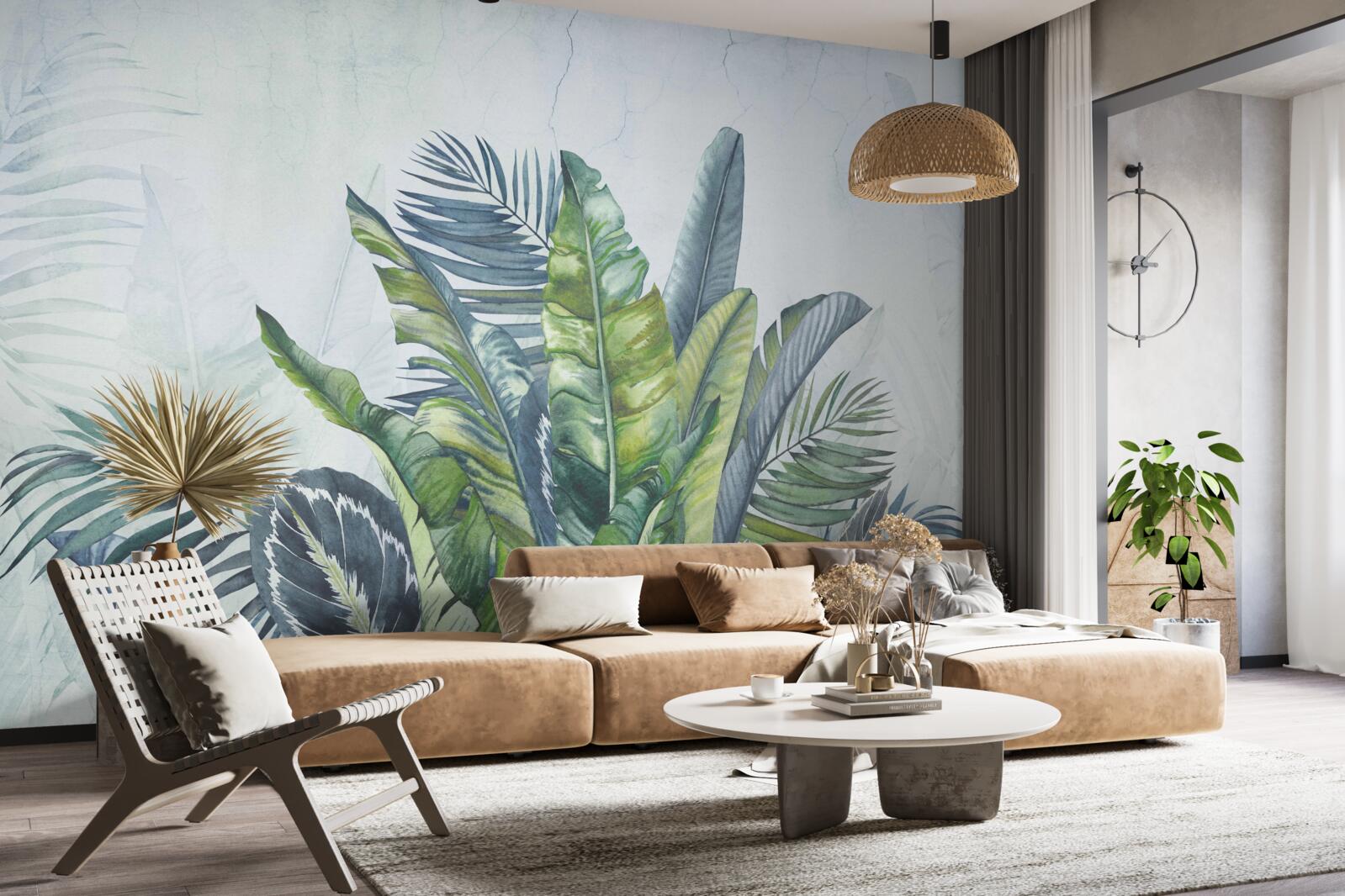 Fototapeta súhrn exotickej flóry