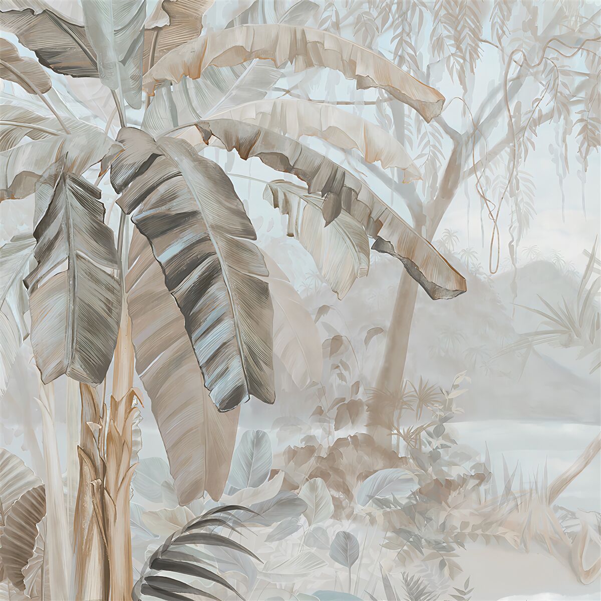 Fototapeta palmové pobrežie, pripomínajúce raj