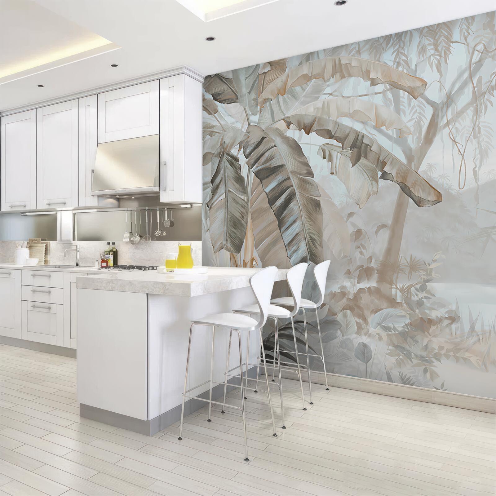 Fototapeta palmové pobrežie, pripomínajúce raj