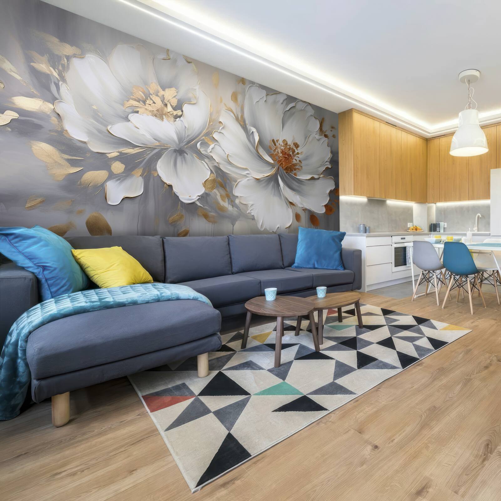 Fototapeta luxusné puky v snehovo bielej farbe