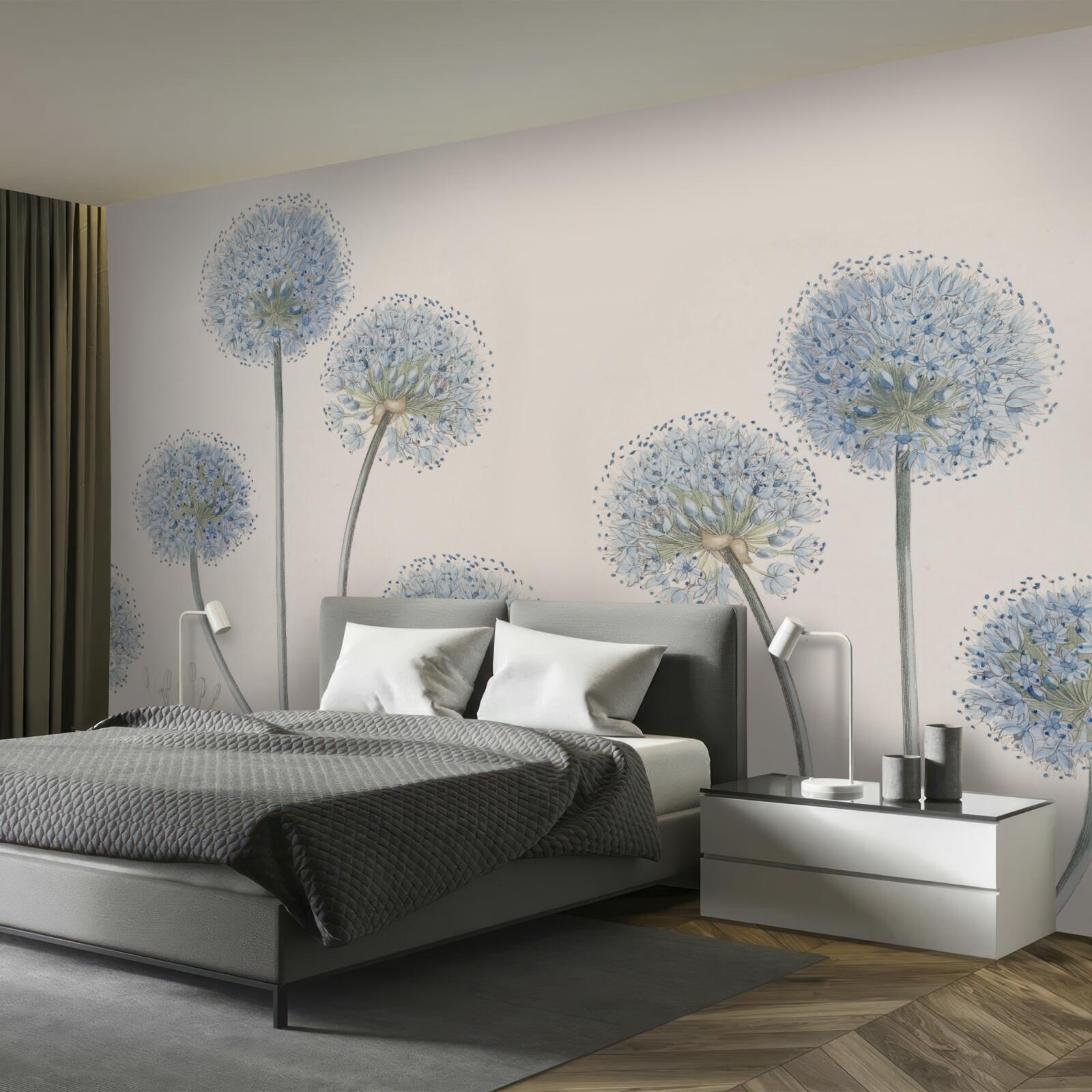 Fototapeta vrcholky pôvabných agávových stromov