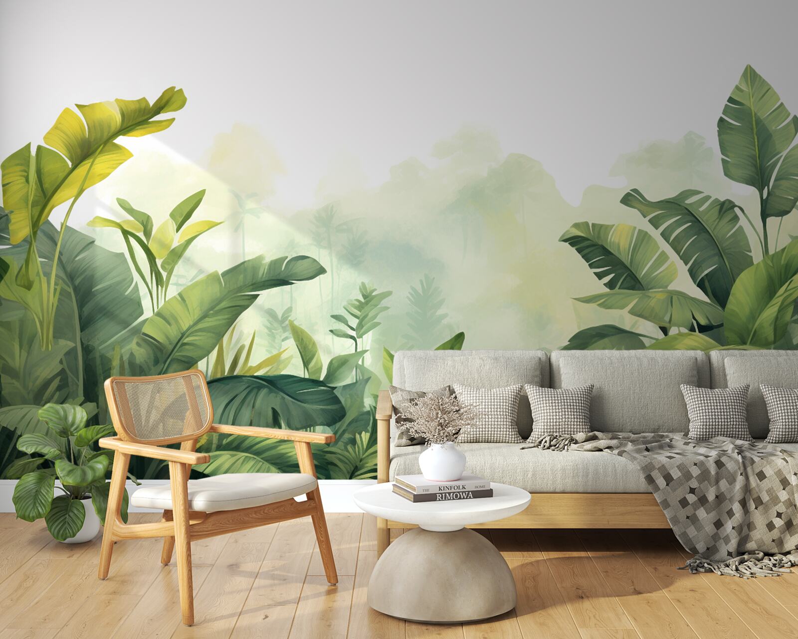 Fototapeta Svitanie v tropickom lese