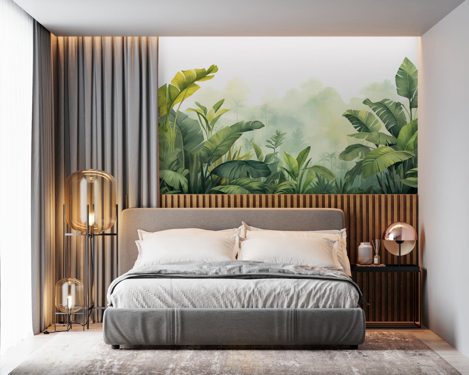 Fototapeta Svitanie v tropickom lese