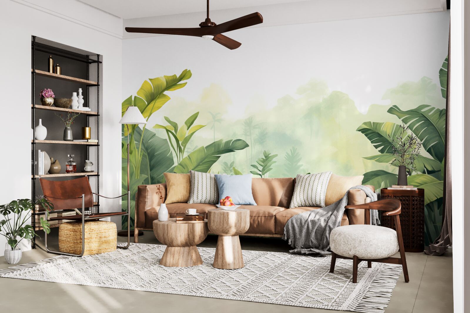 Fototapeta Svitanie v tropickom lese