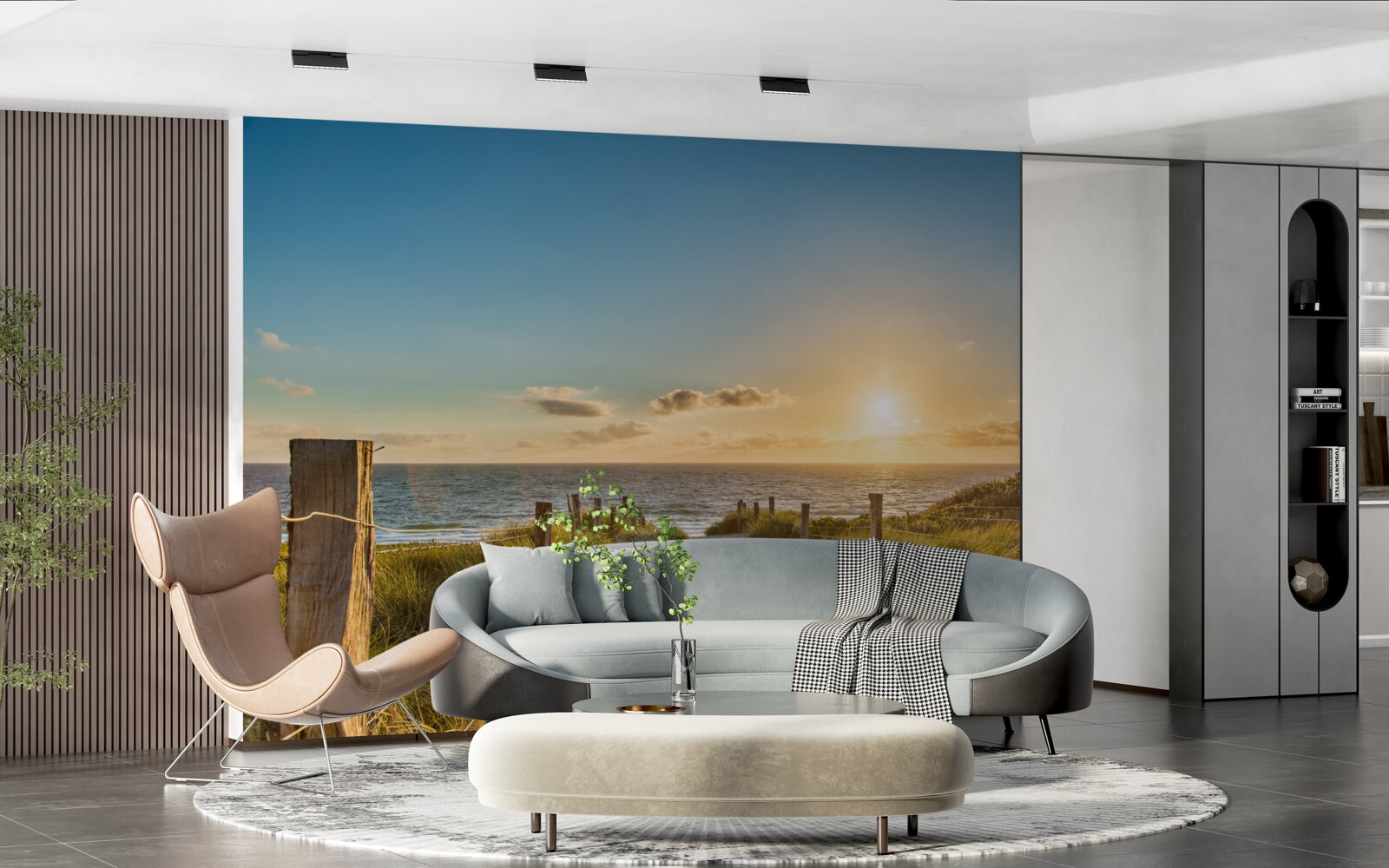 Fototapeta Ostrov Texel pri pobreží