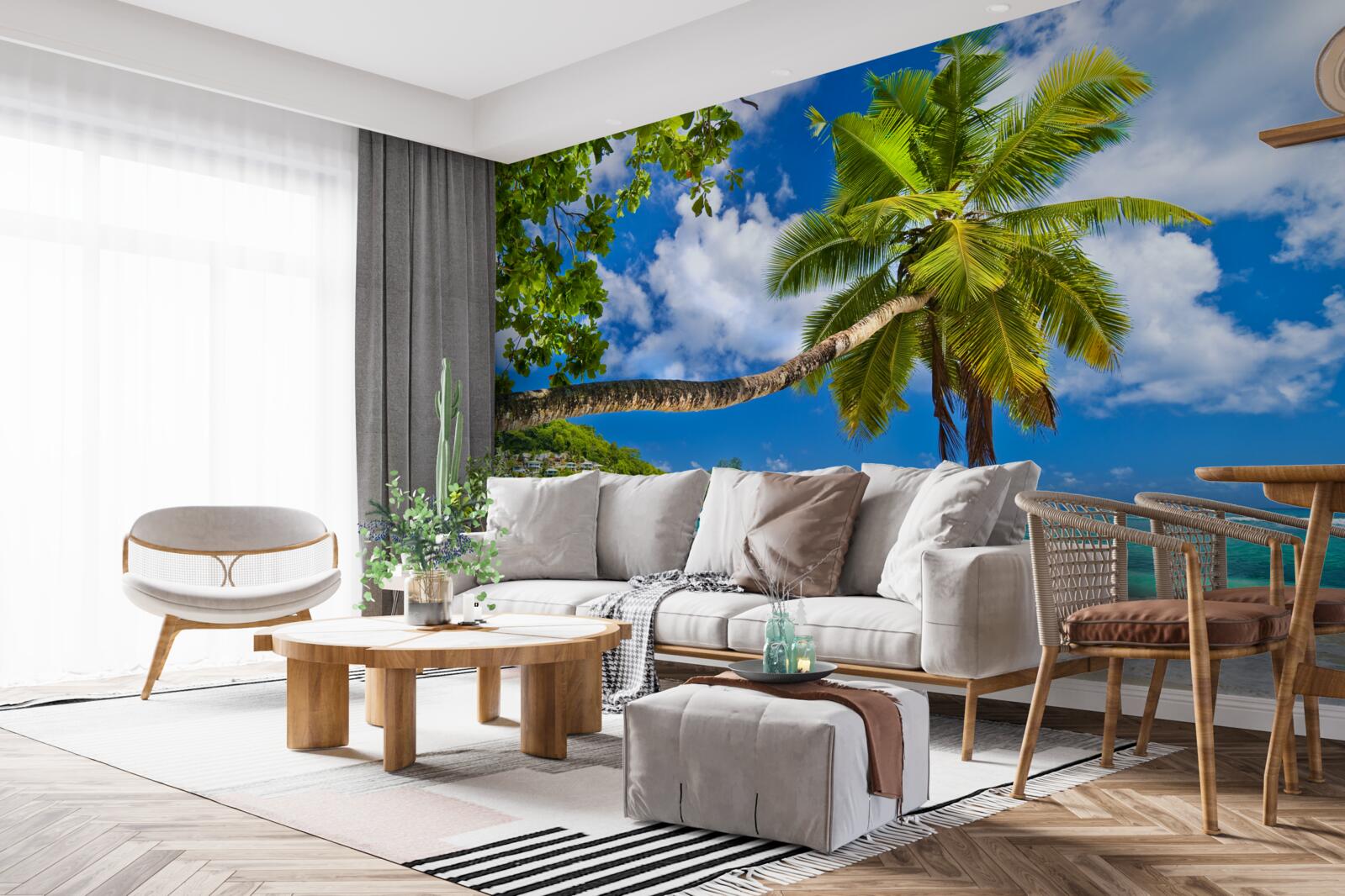 Fototapeta fascinujúca príroda Seychel