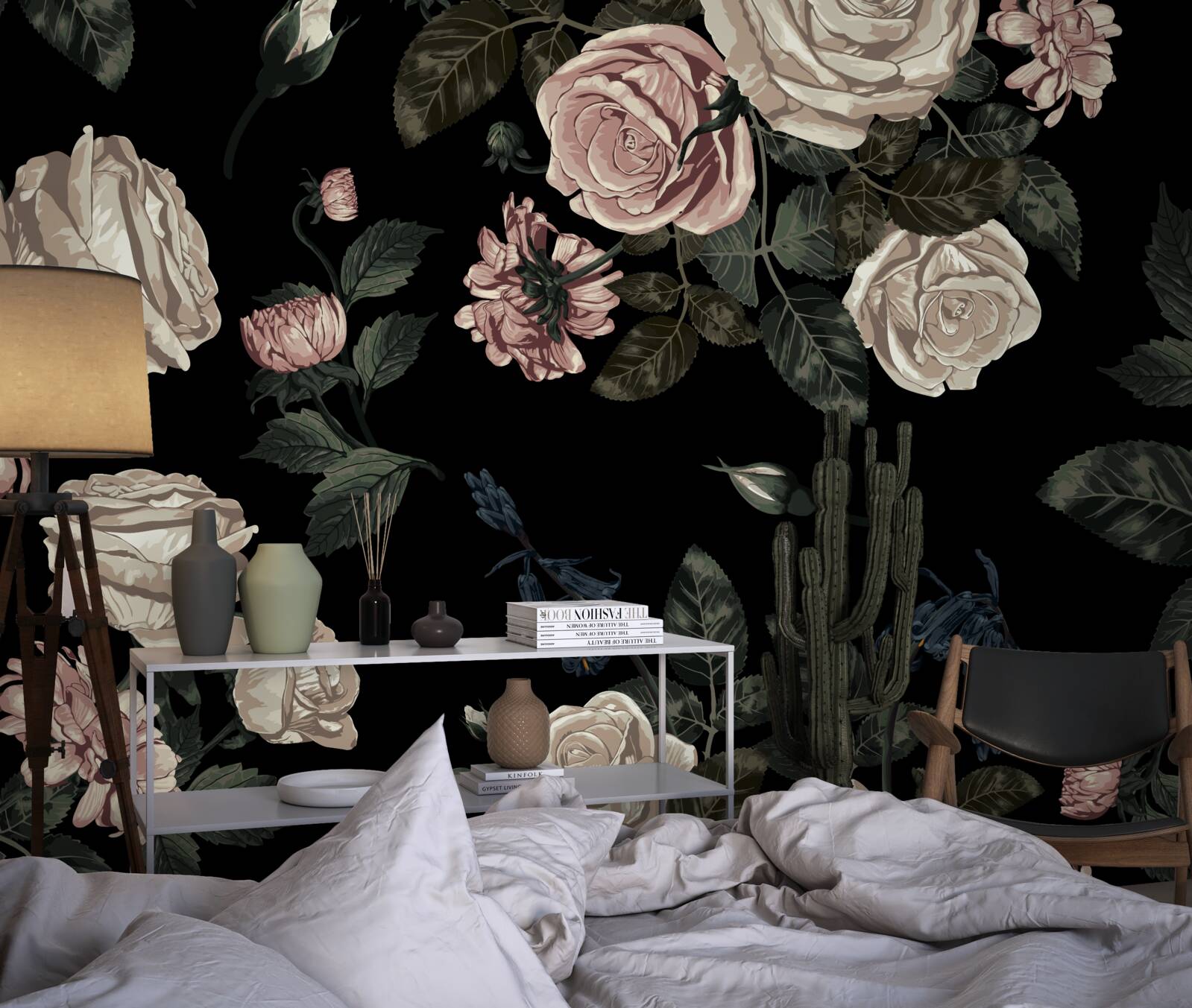 Fototapeta svetlé puky kontrastujú s tmavým pozadím