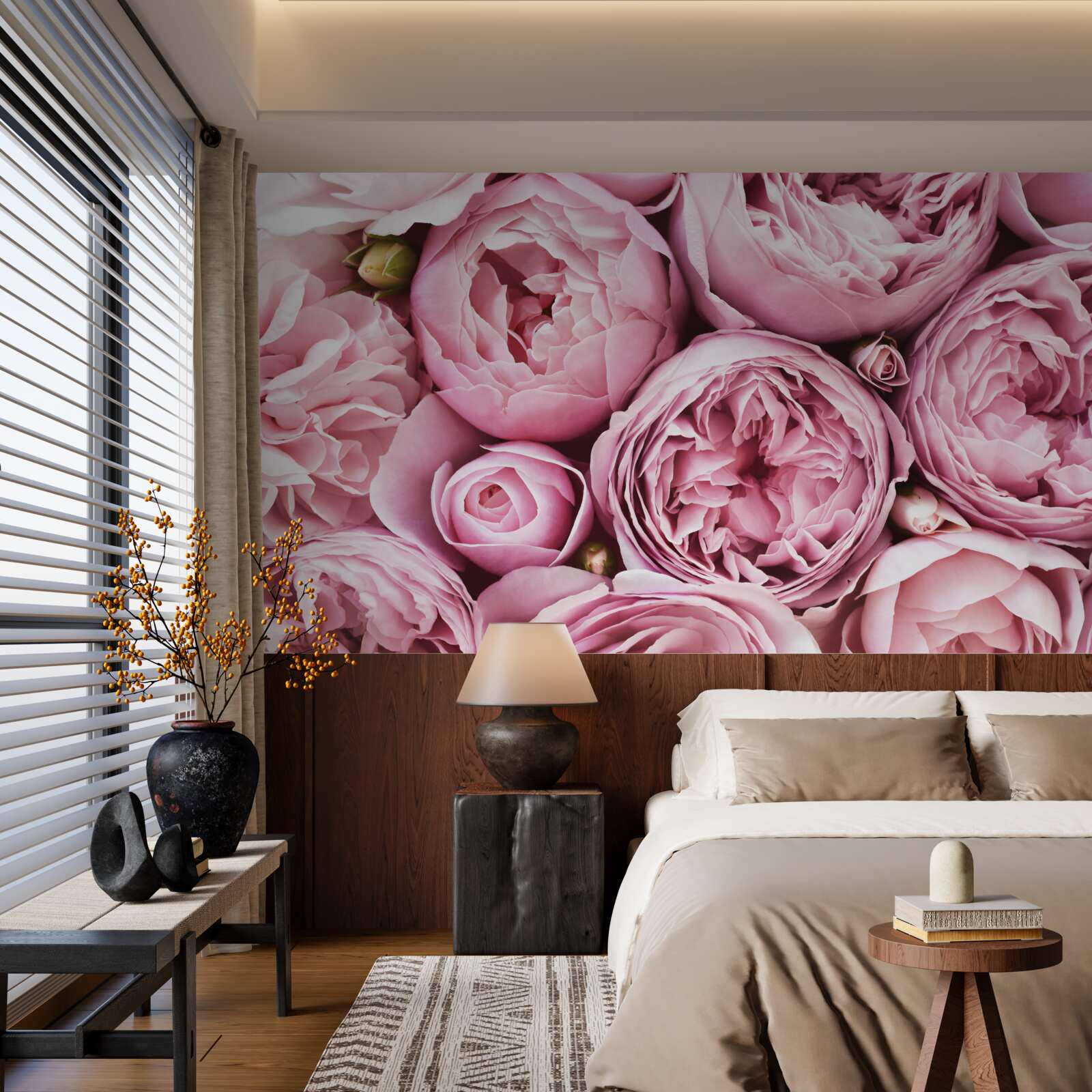 Fototapeta ruža v kytici je nezabudnuteľný pohľad