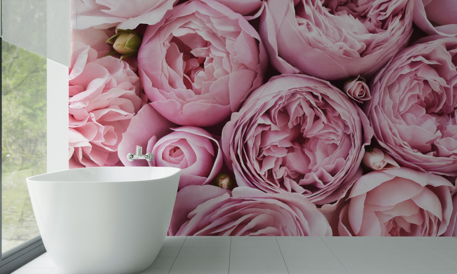 Fototapeta ruža v kytici je nezabudnuteľný pohľad