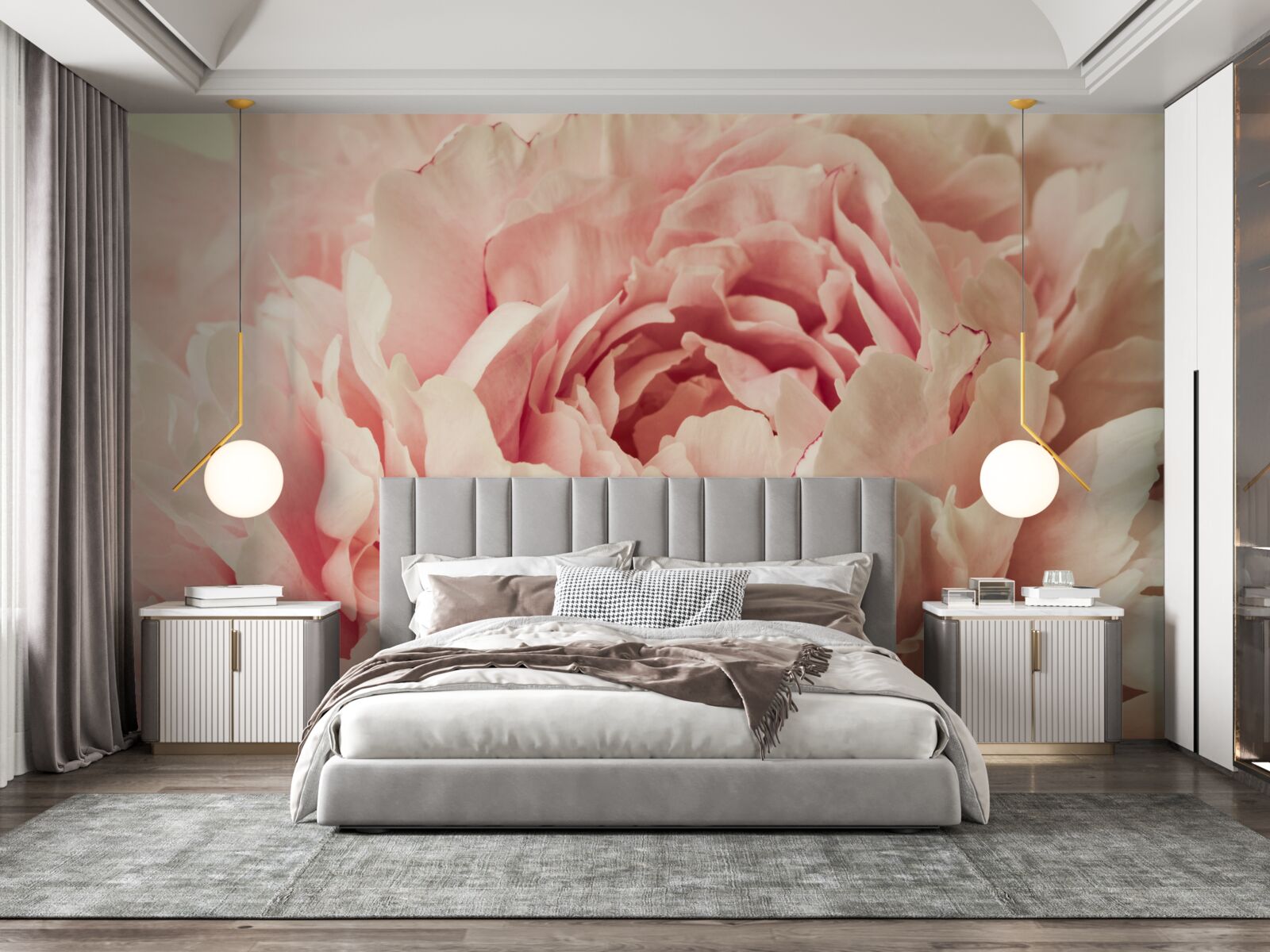 Fototapeta jemné granule kvetov astričiek