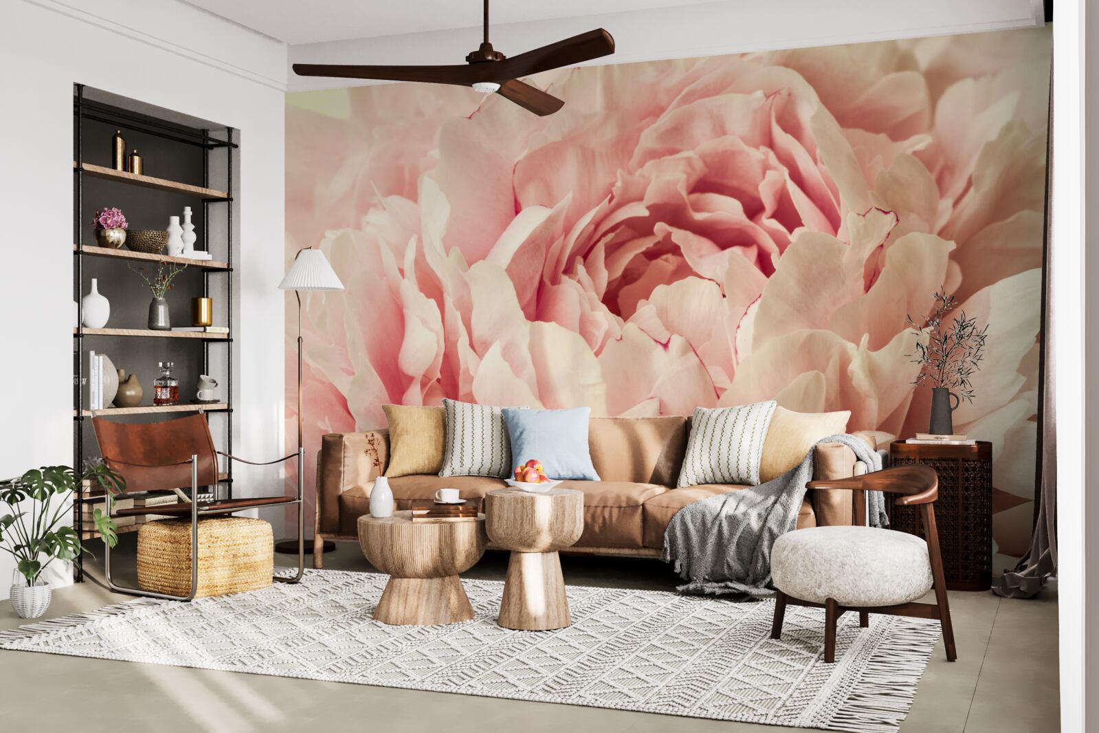 Fototapeta jemné granule kvetov astričiek