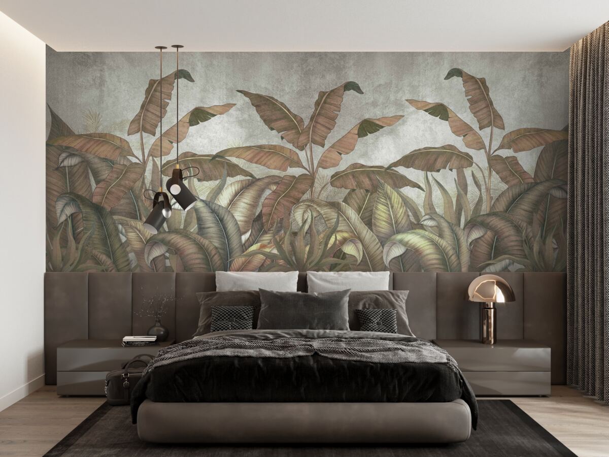 Fototapeta zvädnuté listy paprade