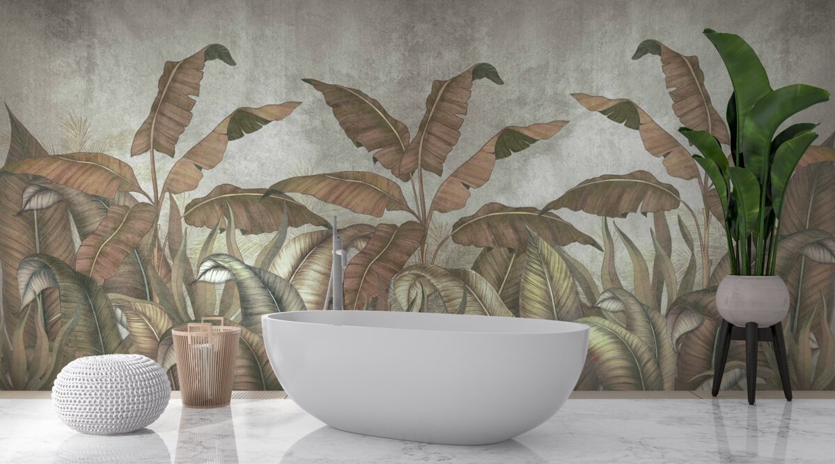 Fototapeta zvädnuté listy paprade