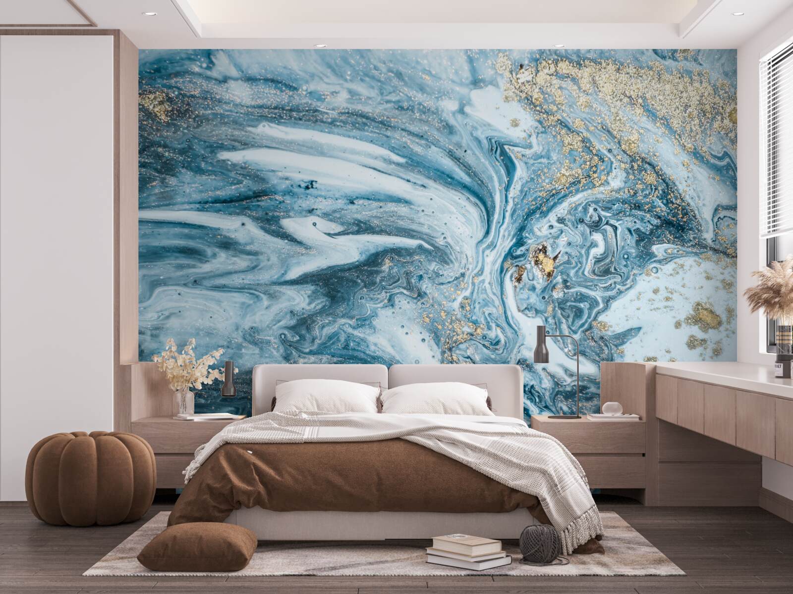 Fototapeta Turecká modrá tekutina