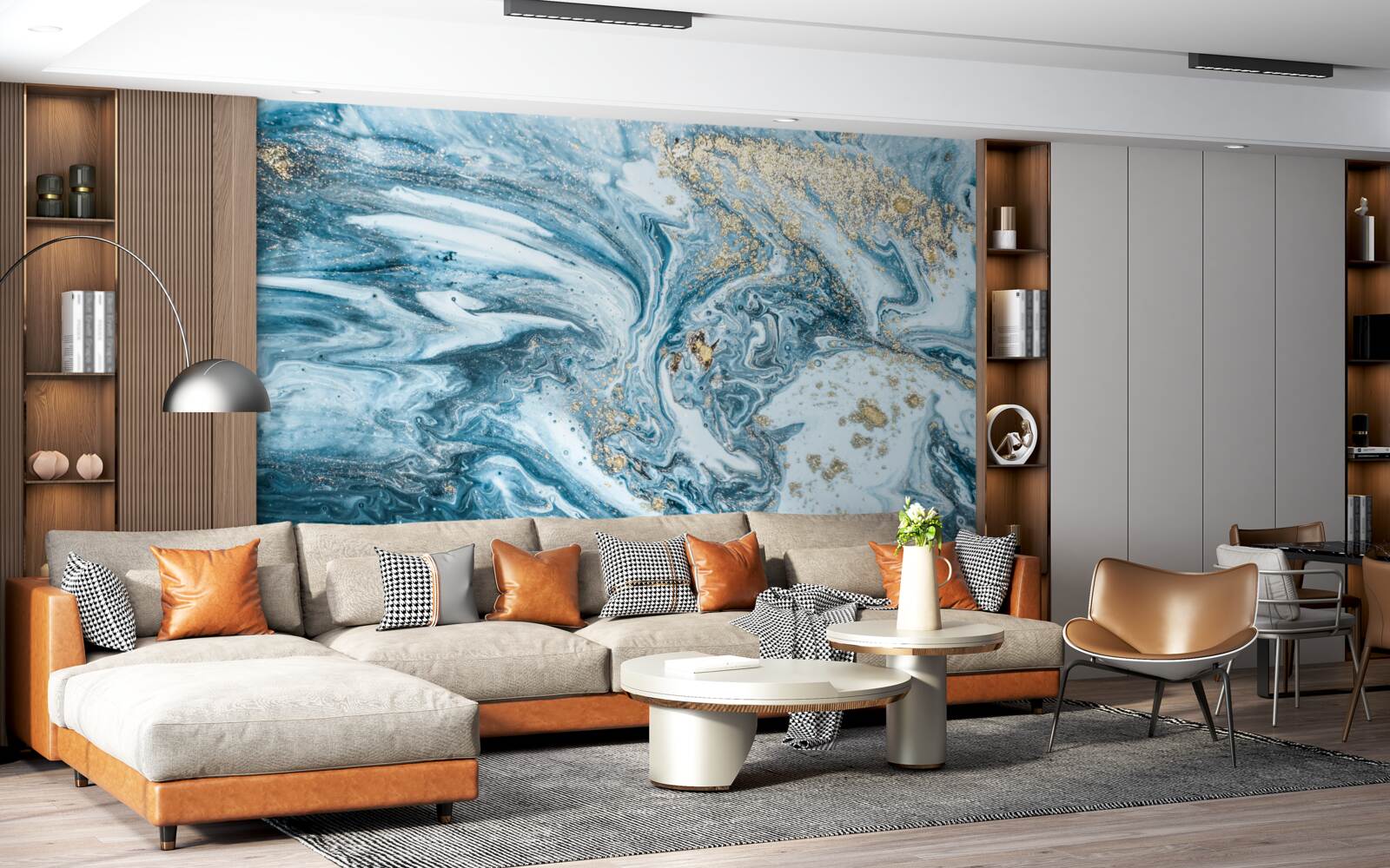 Fototapeta Turecká modrá tekutina