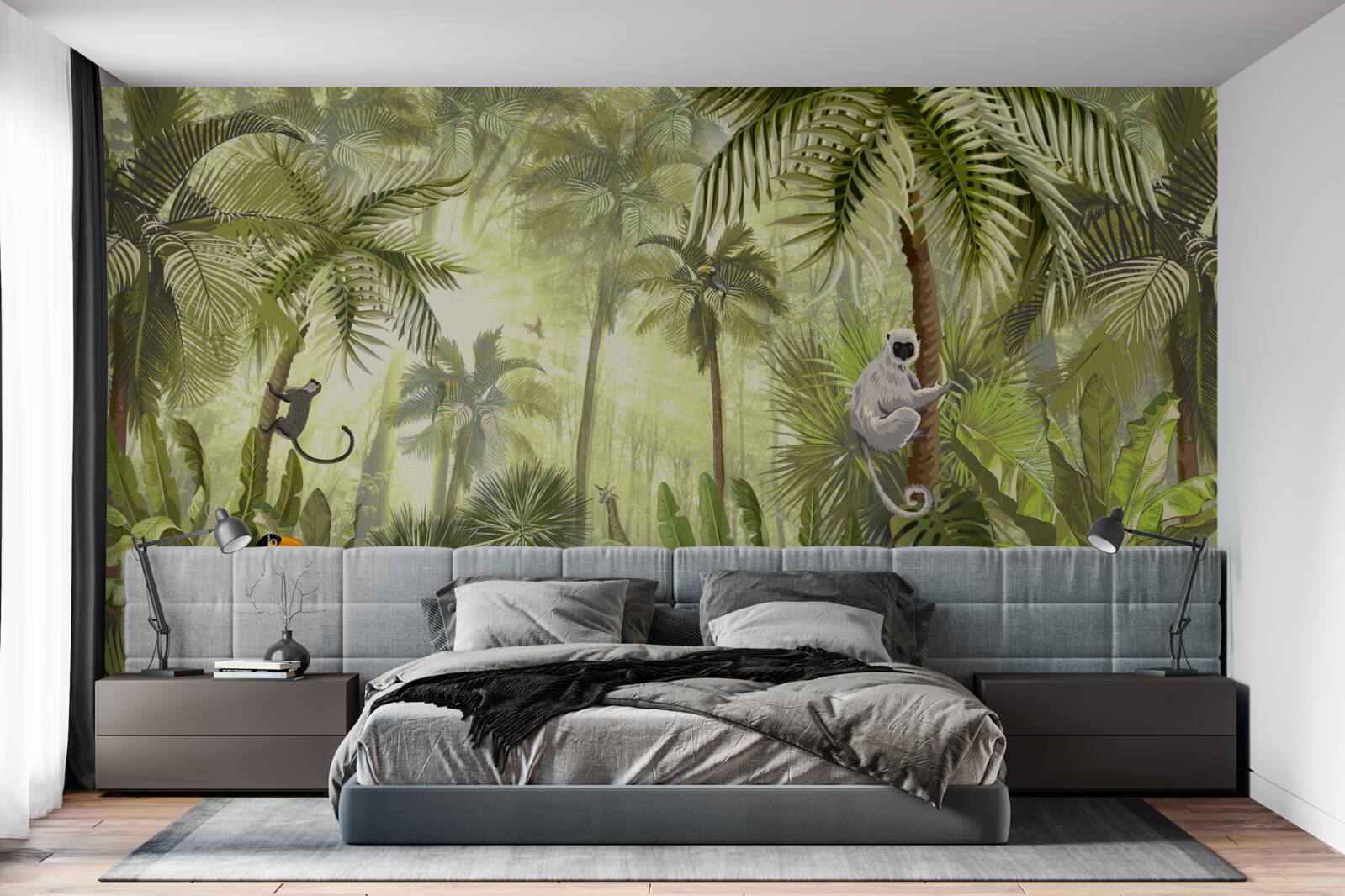 Fototapeta ranná hmla v tropických oblastiach