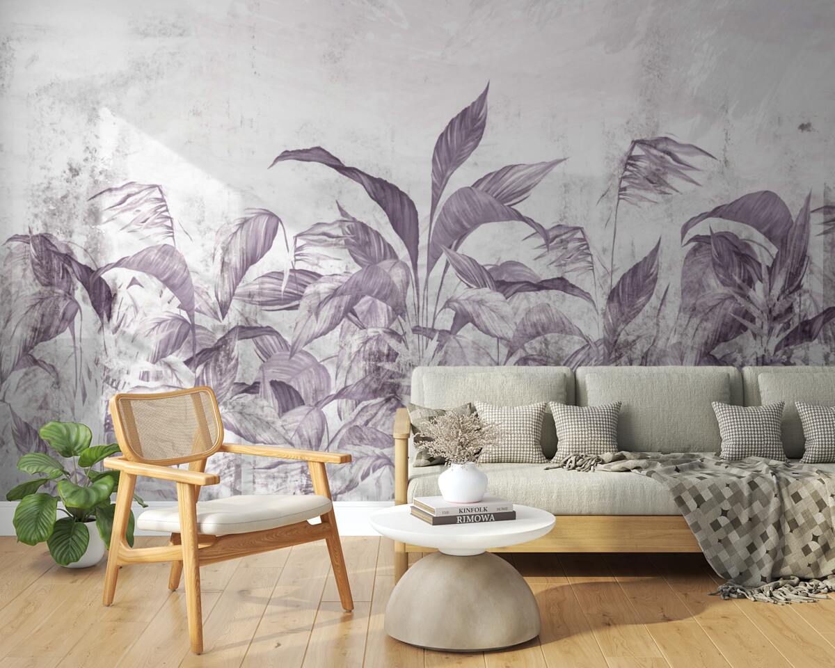 Fototapeta tropická flóra a vegetácia počas silných dažďov