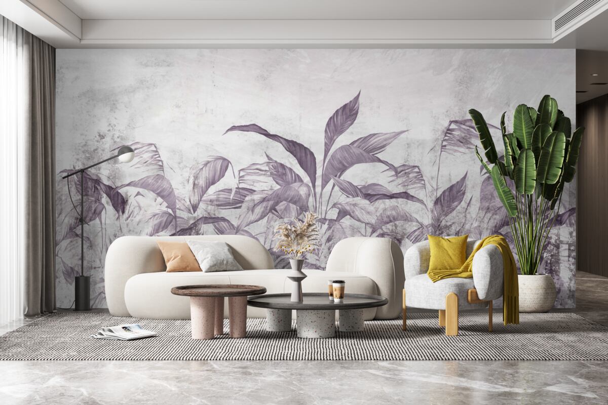 Fototapeta tropická flóra a vegetácia počas silných dažďov