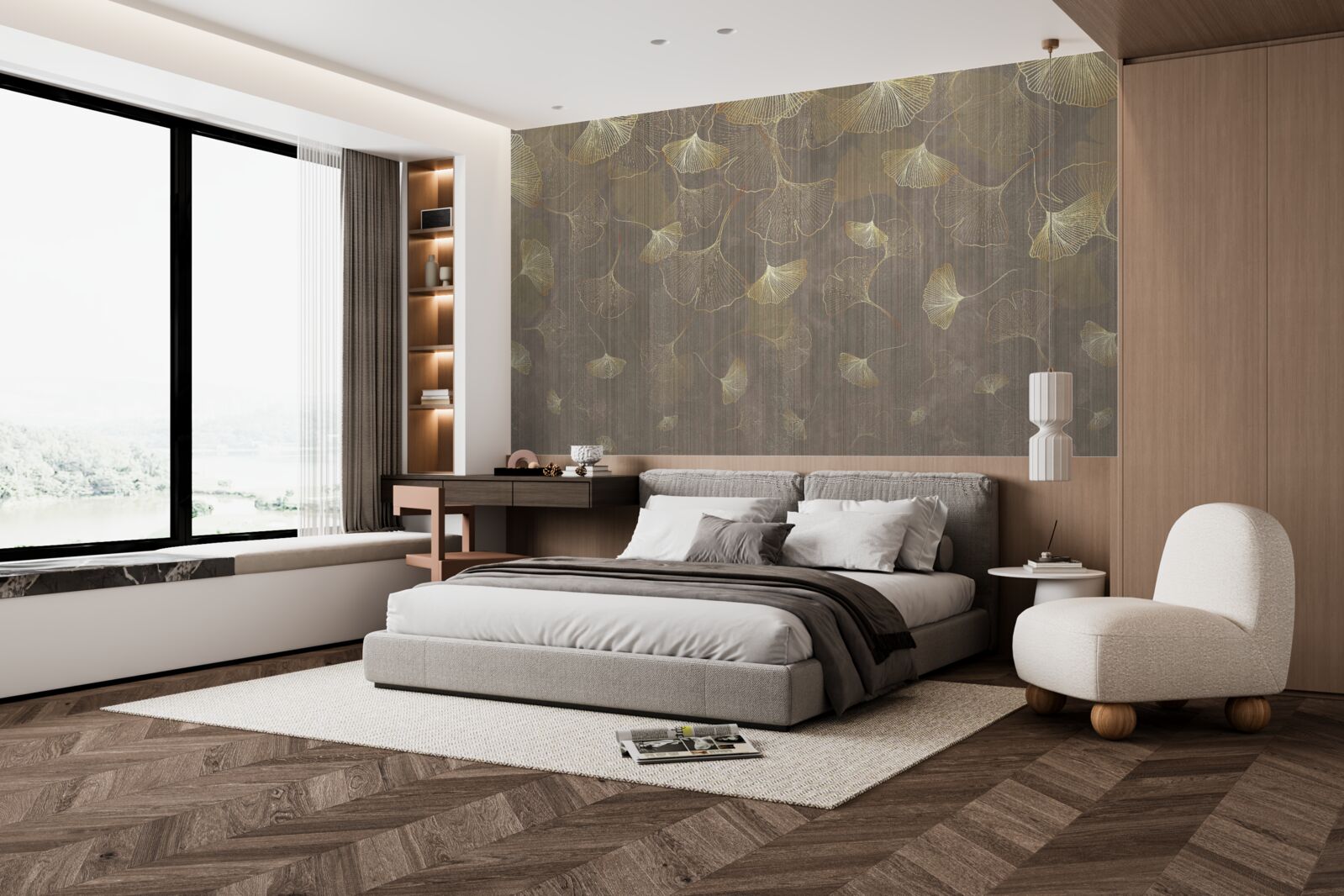 Fototapeta okvetné lístky padajúce z neba