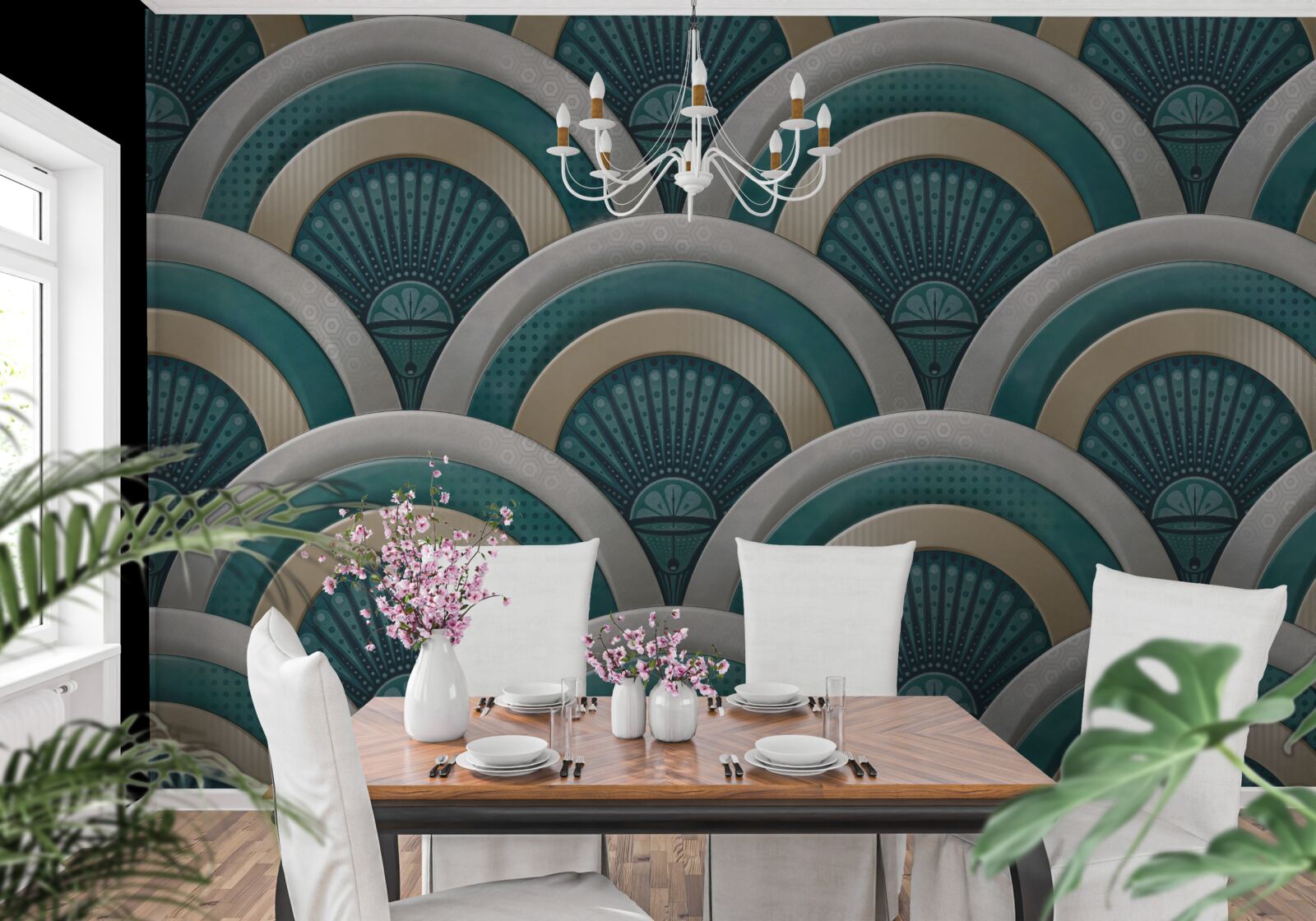 Fototapeta abstrakcia hlasných morských vĺn