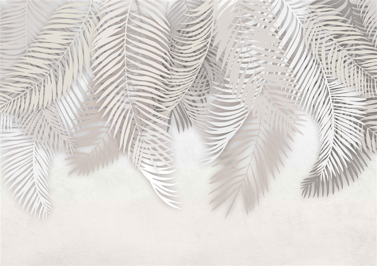 Fototapeta visiace palmové listy