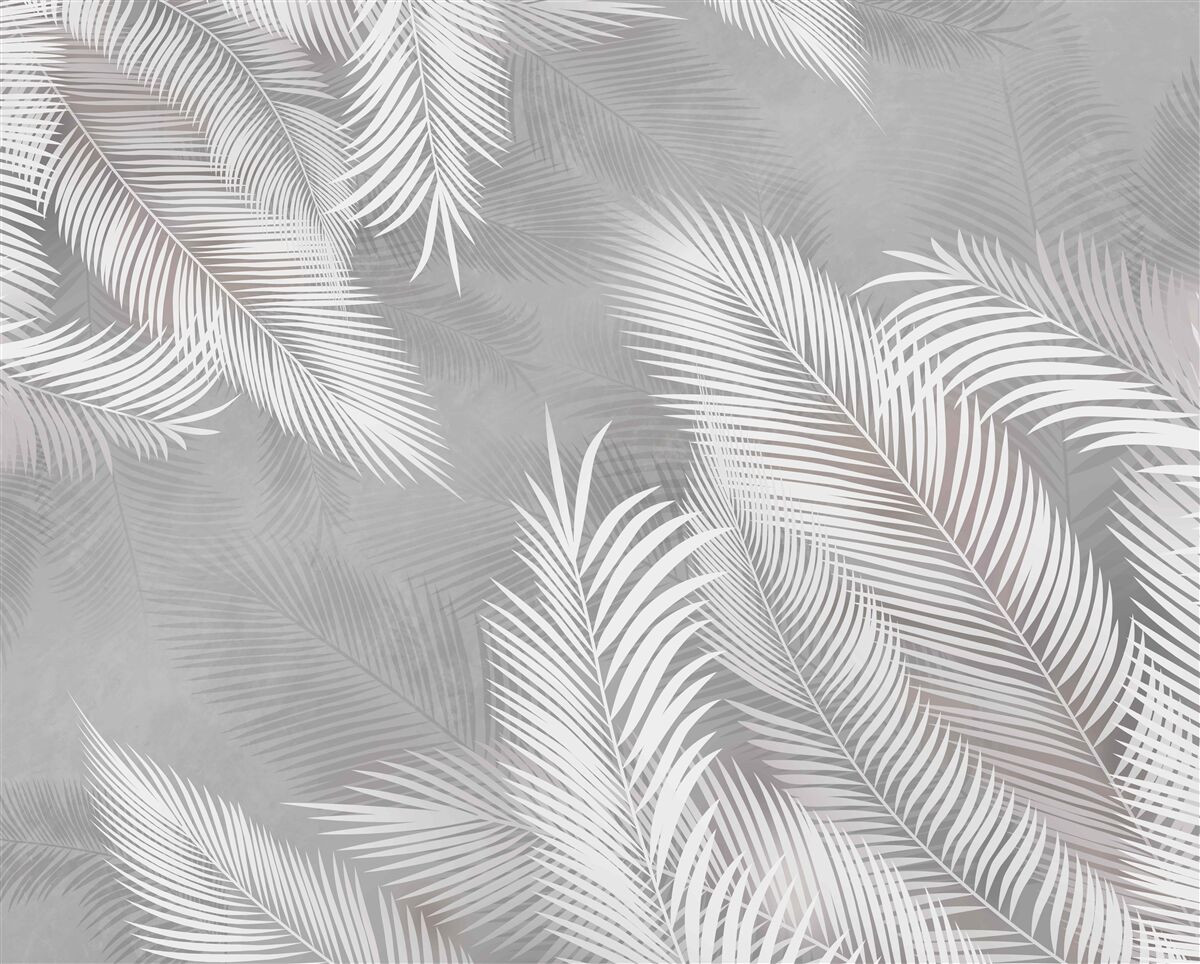 Fototapeta svetlé listy vyzerajú ako perie