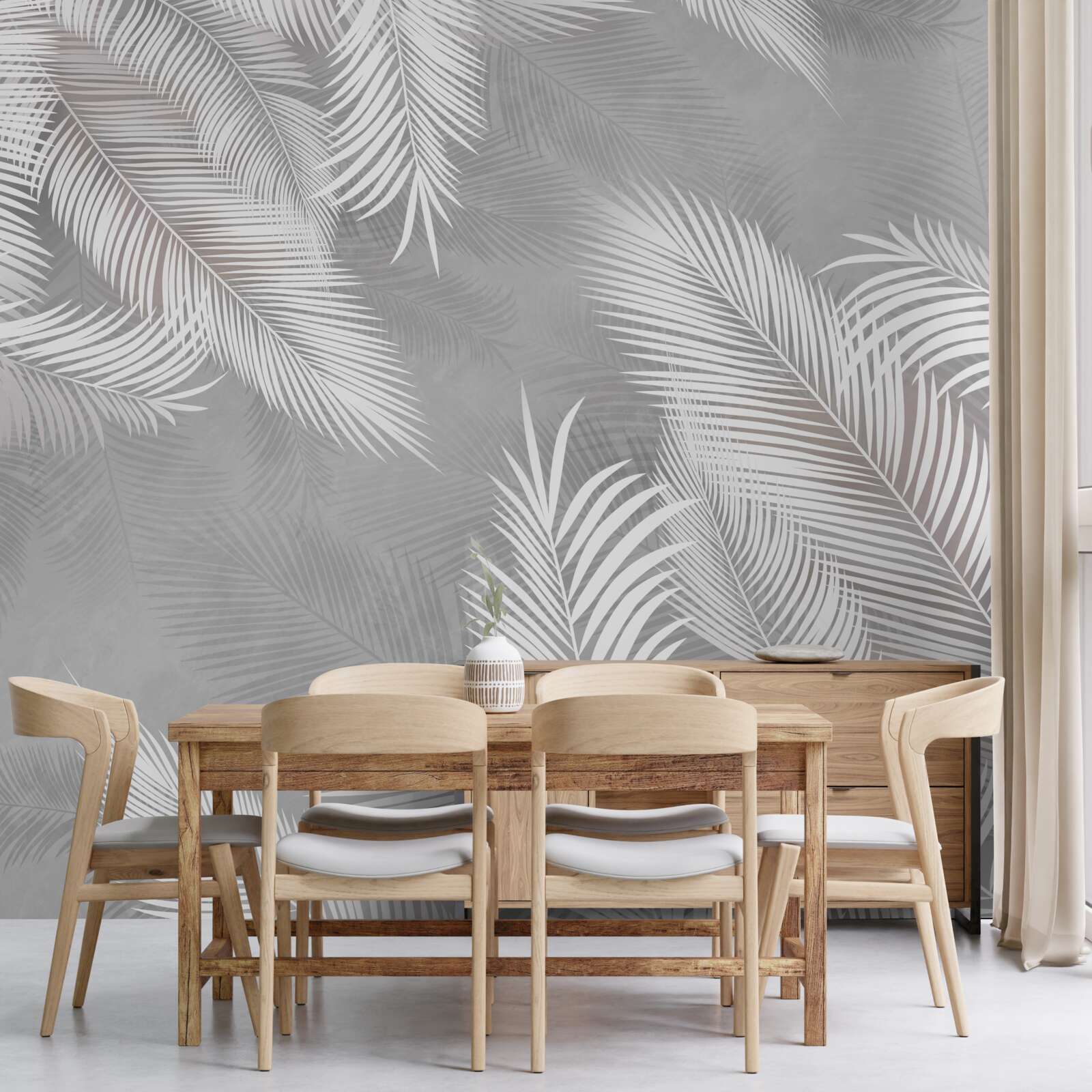 Fototapeta svetlé listy vyzerajú ako perie