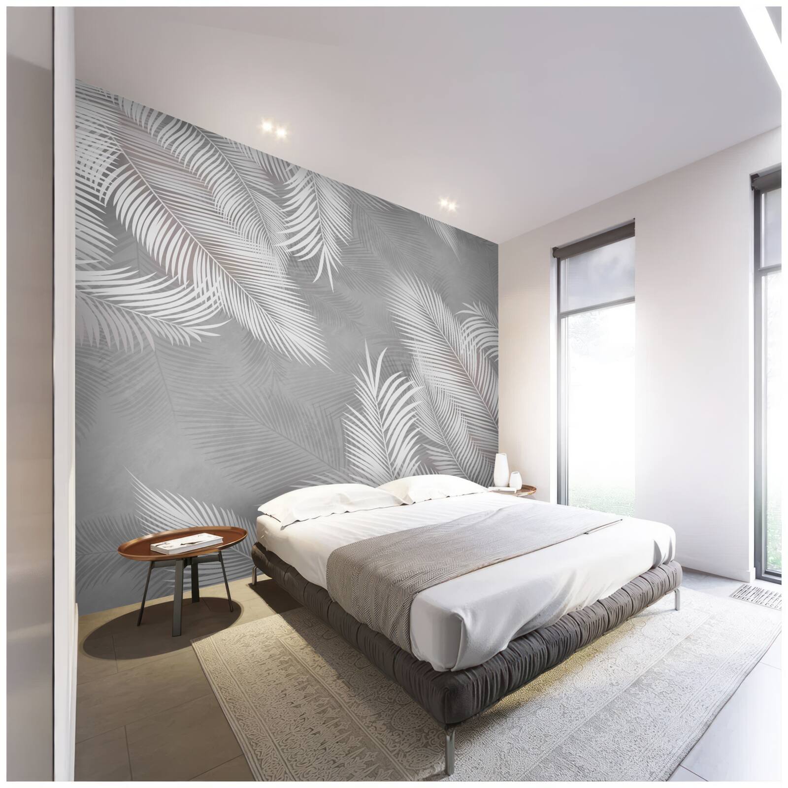 Fototapeta svetlé listy vyzerajú ako perie