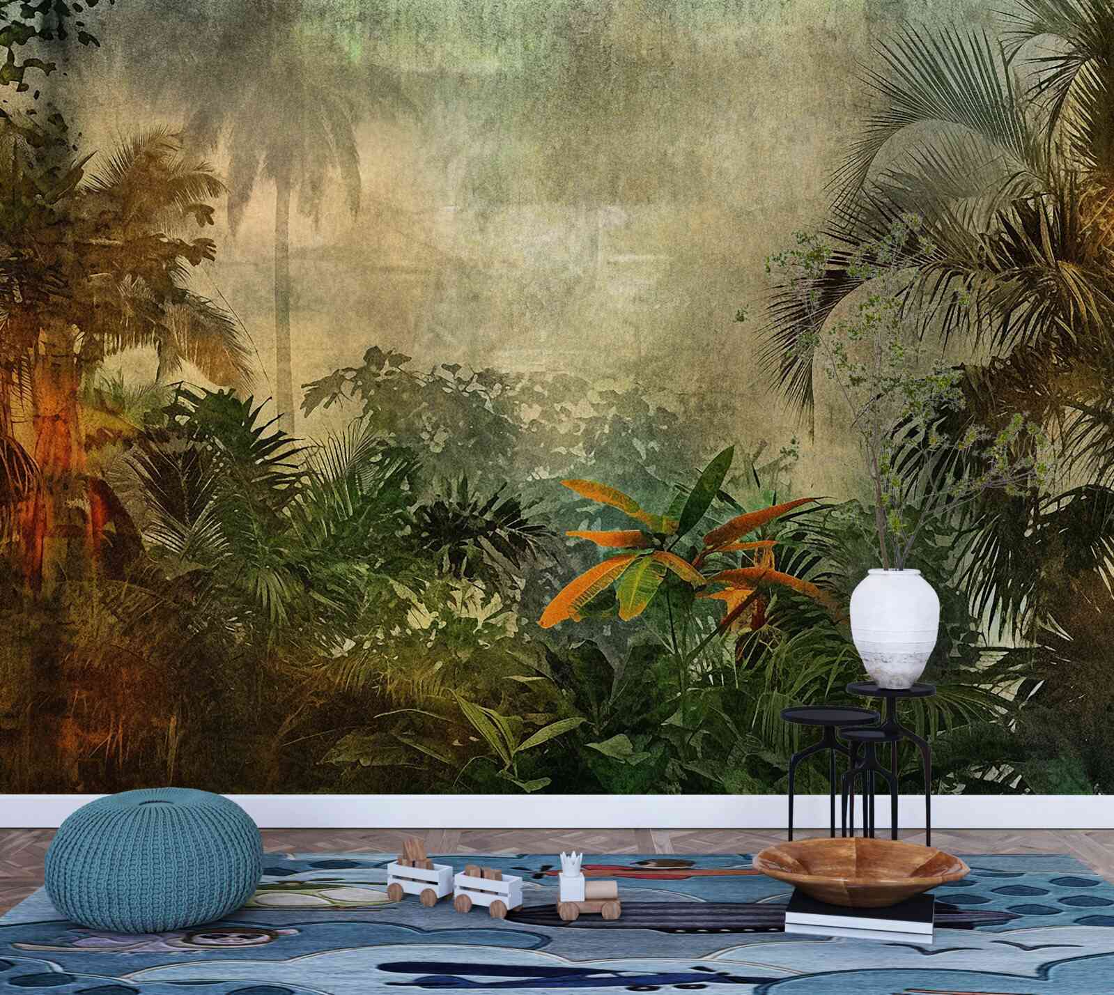 Fototapeta bujná flóra v tropických lesoch