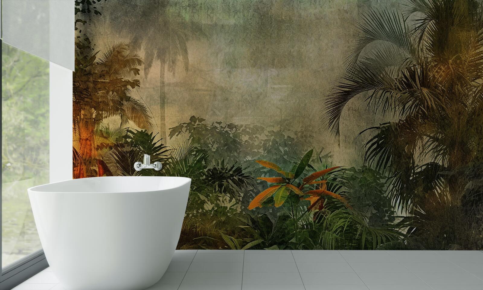 Fototapeta bujná flóra v tropických lesoch