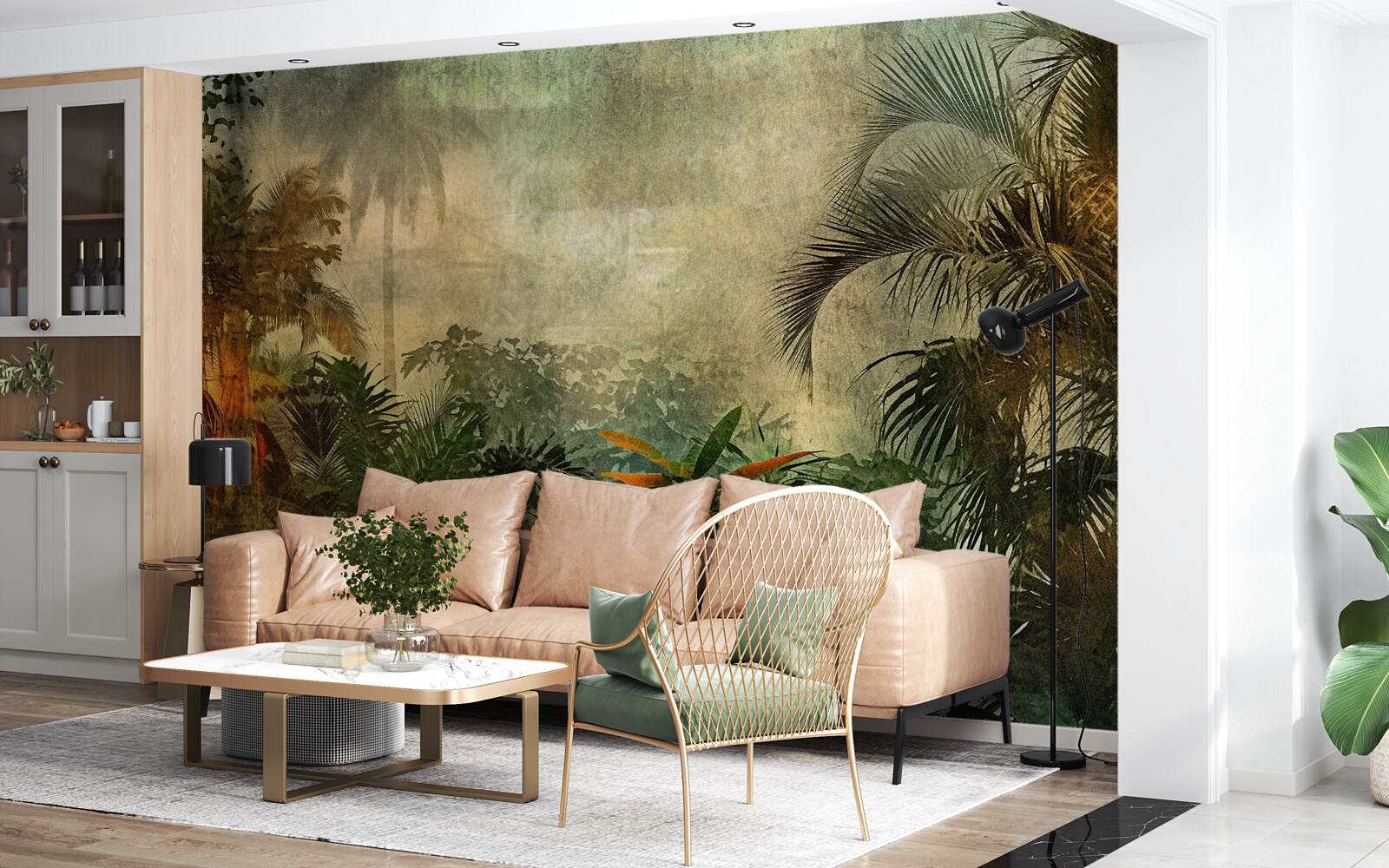 Fototapeta bujná flóra v tropických lesoch