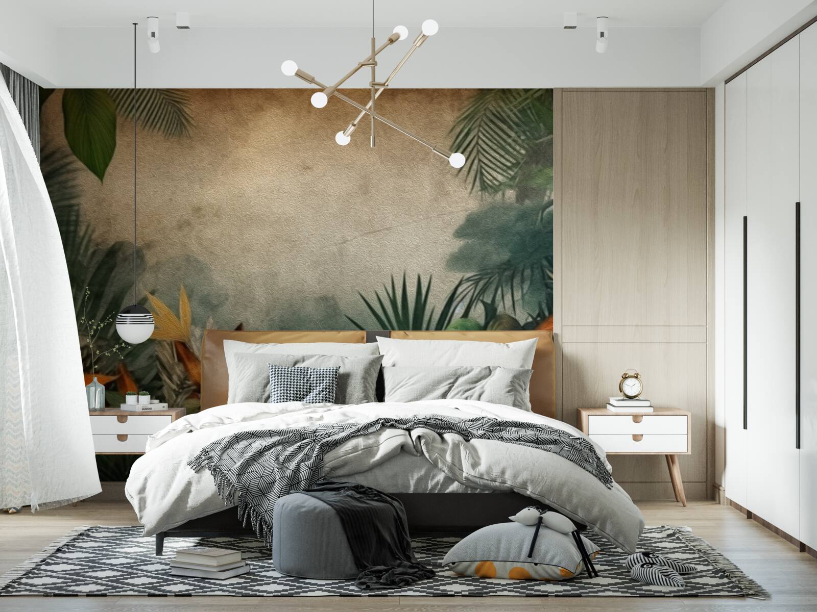 Fototapeta dážď v tropickej džungli