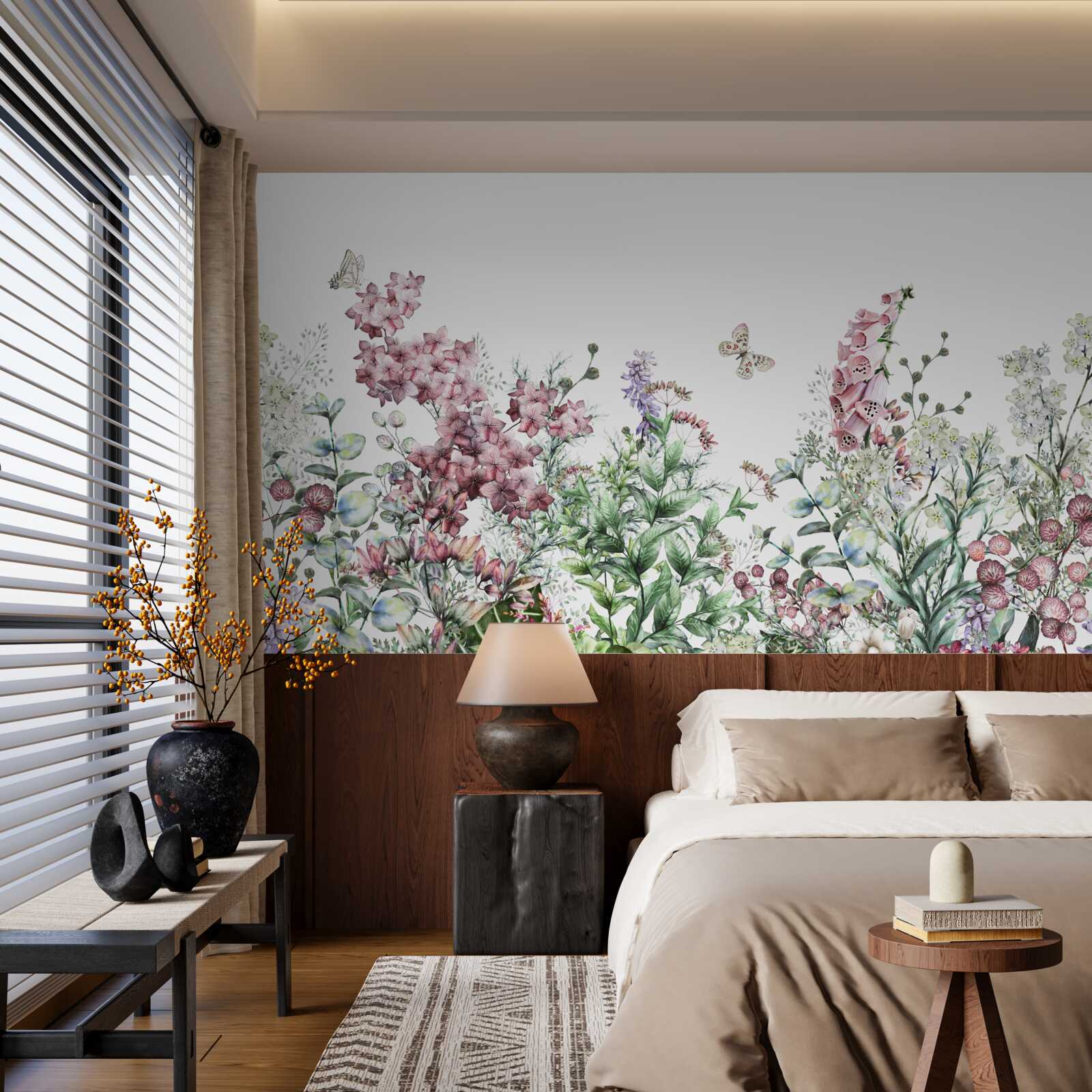 Fototapeta lúčne pole lahodiace oku pestrými farbami