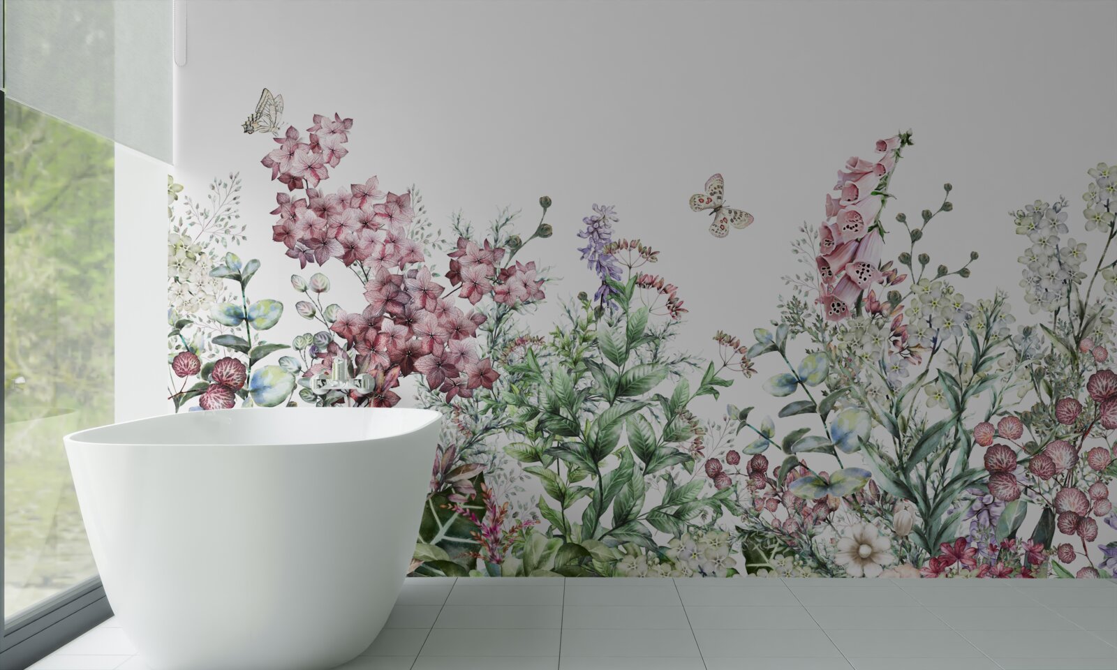 Fototapeta lúčne pole lahodiace oku pestrými farbami