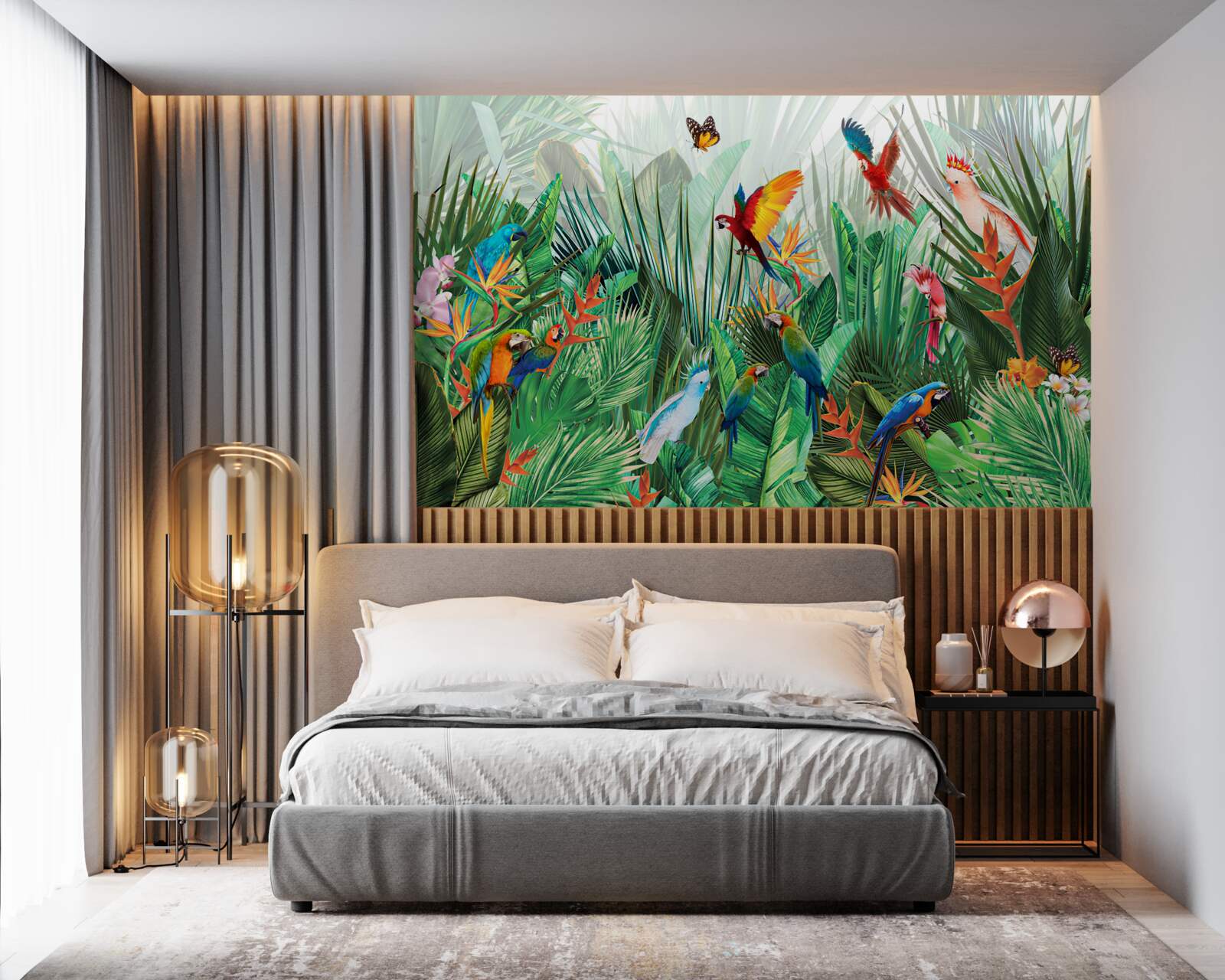 Fototapeta obyvatelia džungle