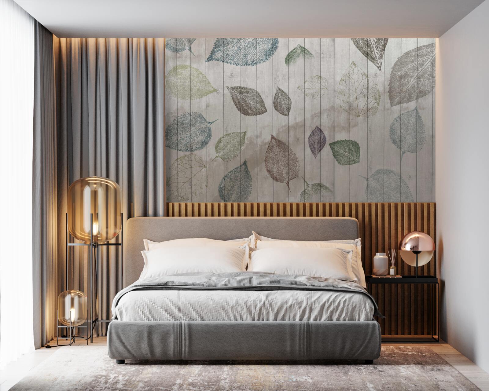 Fototapeta akvarelové stopy jesene