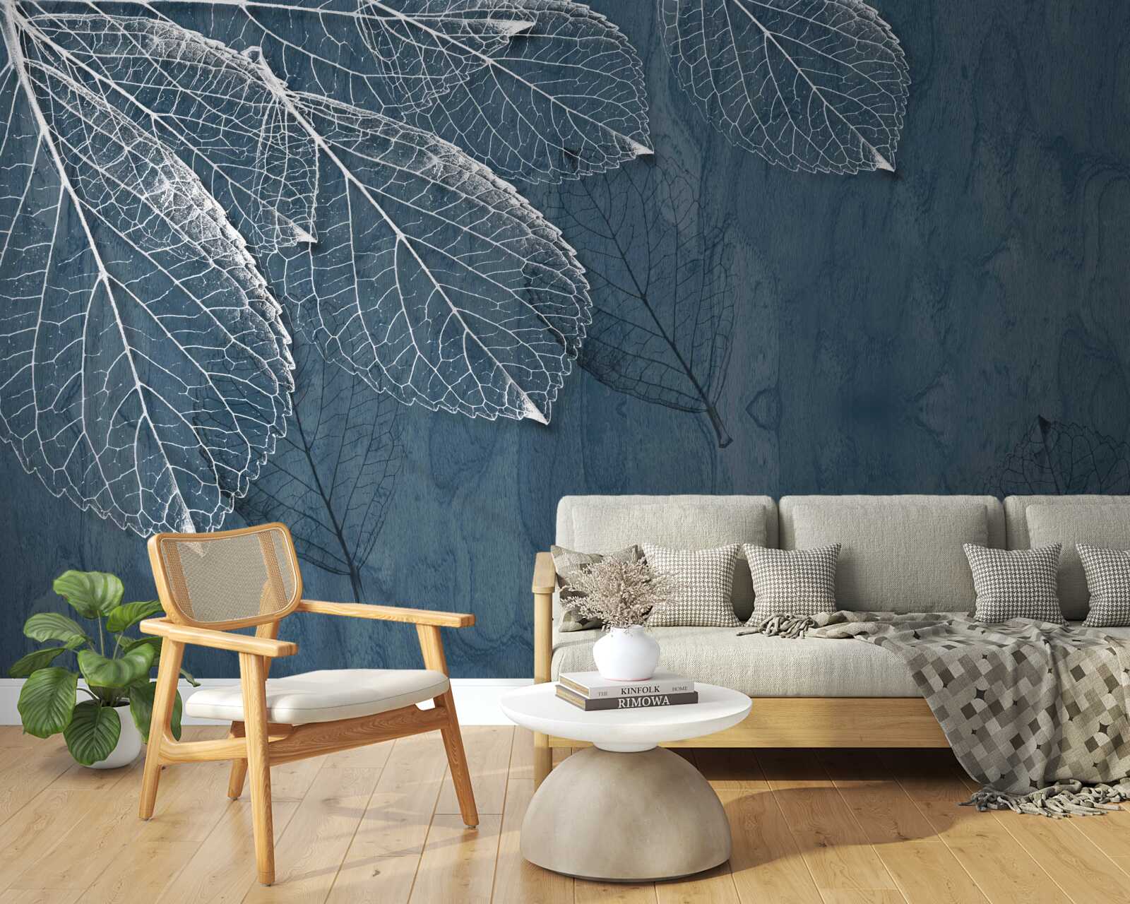 Fototapeta listy sú priehľadné ako motýlie krídla