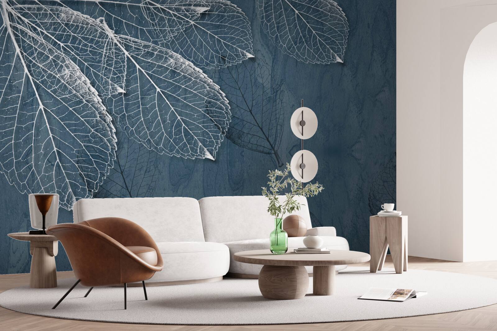 Fototapeta listy sú priehľadné ako motýlie krídla