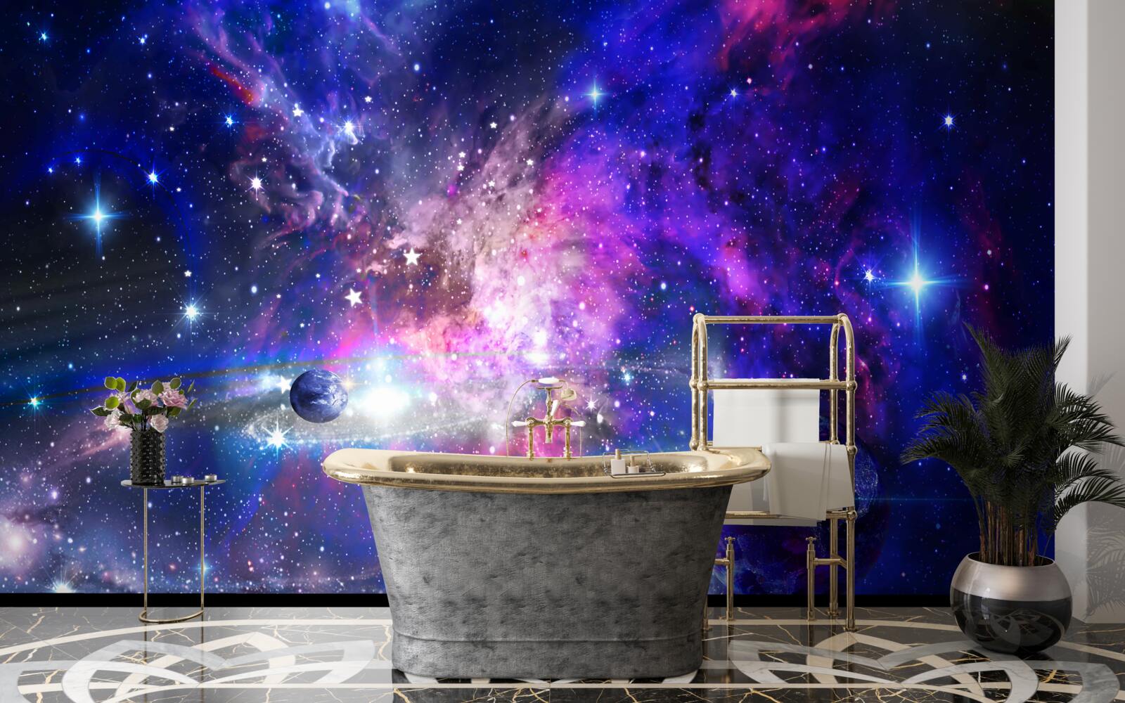 Fototapeta planét a galaxií