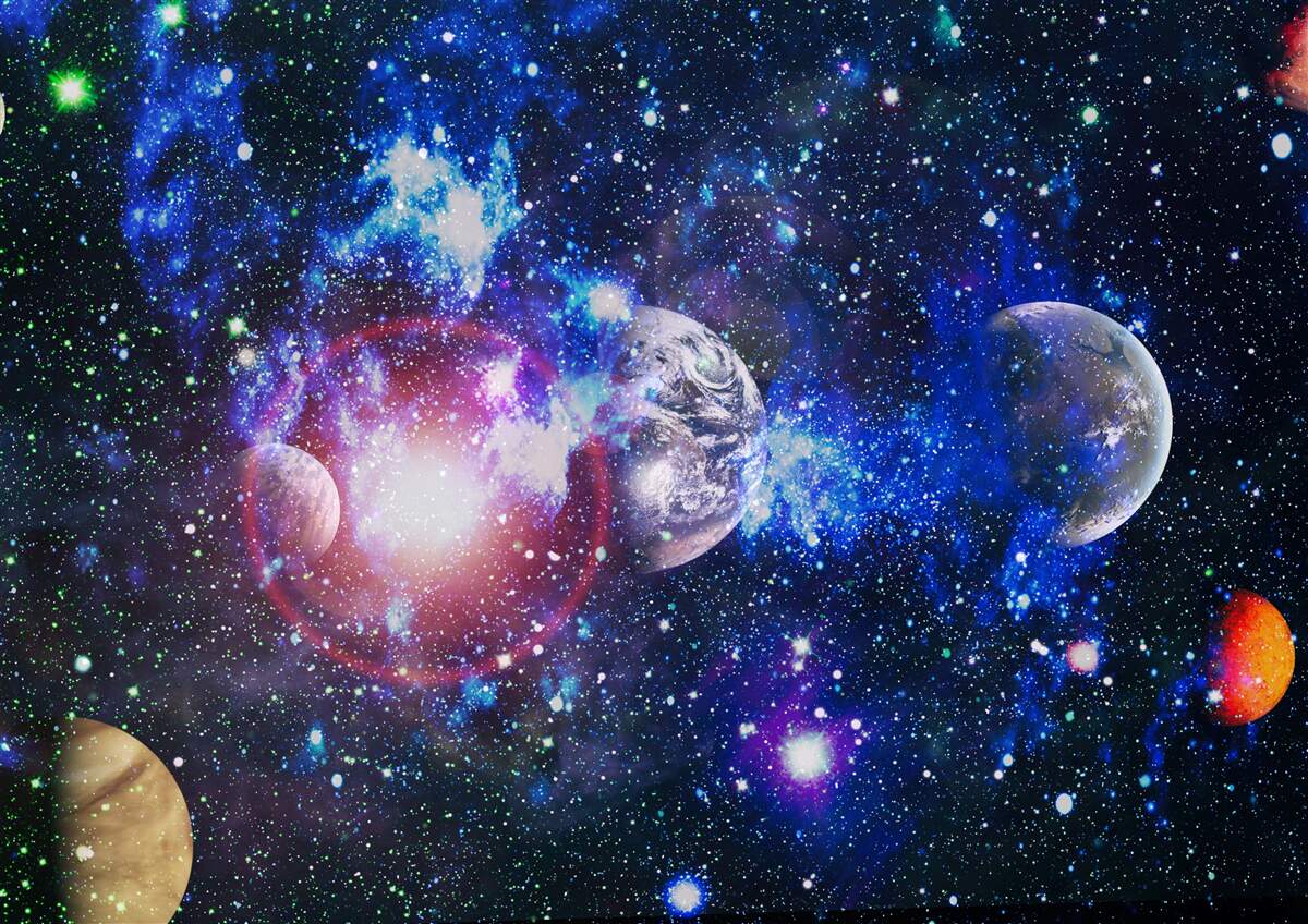 Fototapeta priestranný a tajomný vesmír