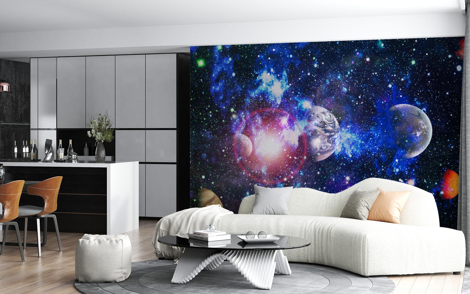 Fototapeta priestranný a tajomný vesmír