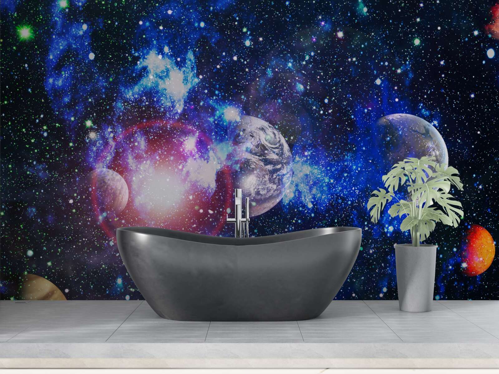 Fototapeta priestranný a tajomný vesmír