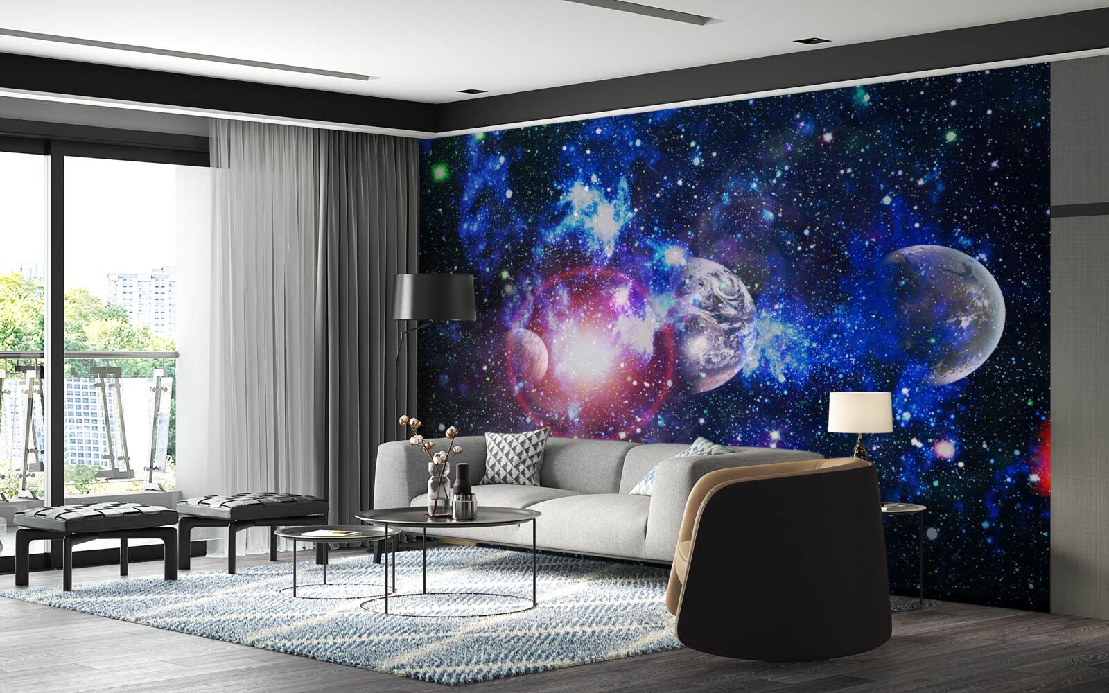 Fototapeta priestranný a tajomný vesmír