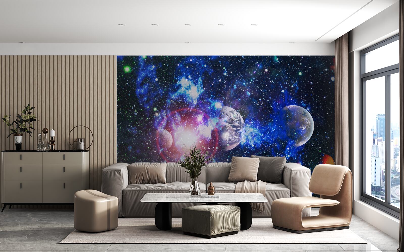 Fototapeta priestranný a tajomný vesmír