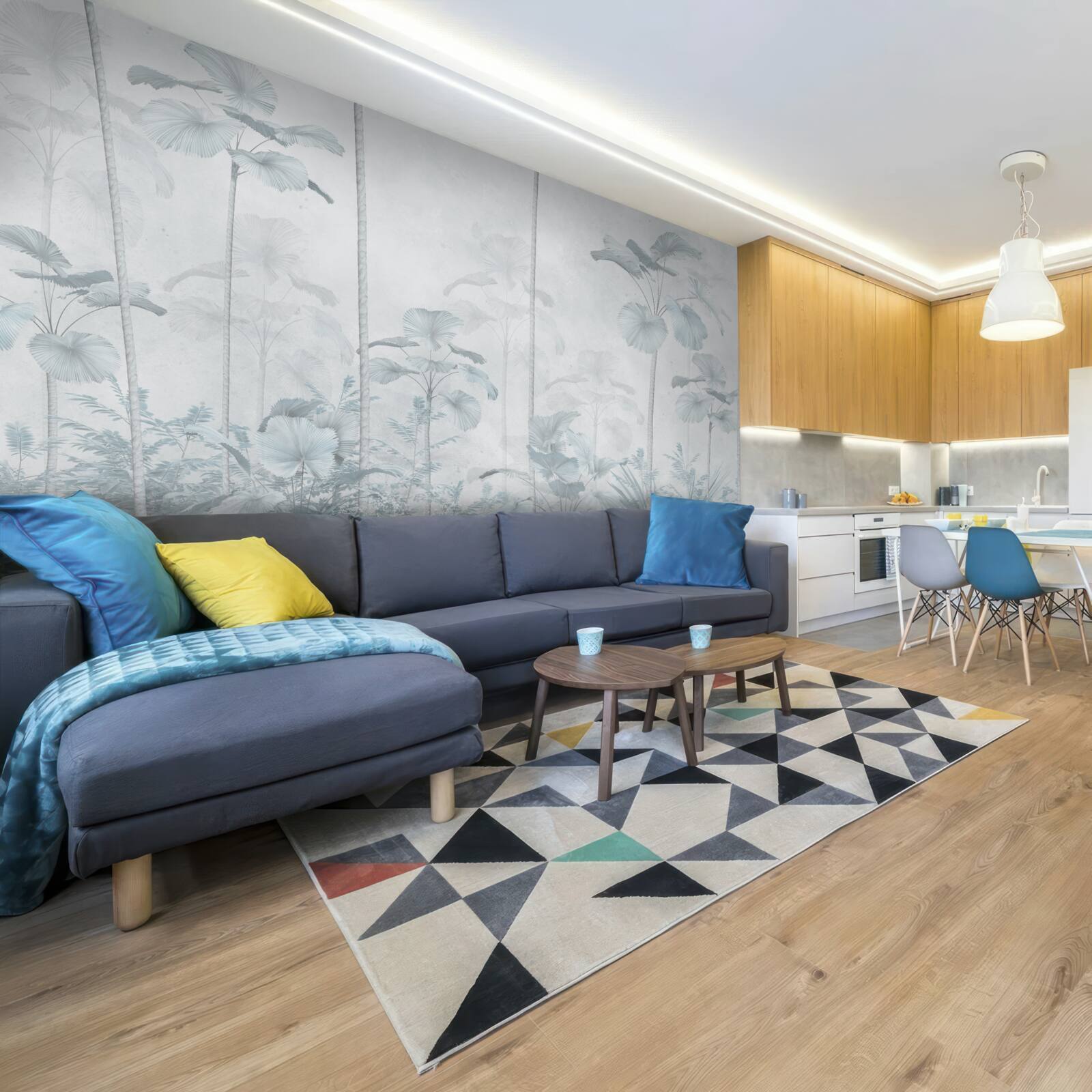 Fototapeta hustá hmla v tropických oblastiach