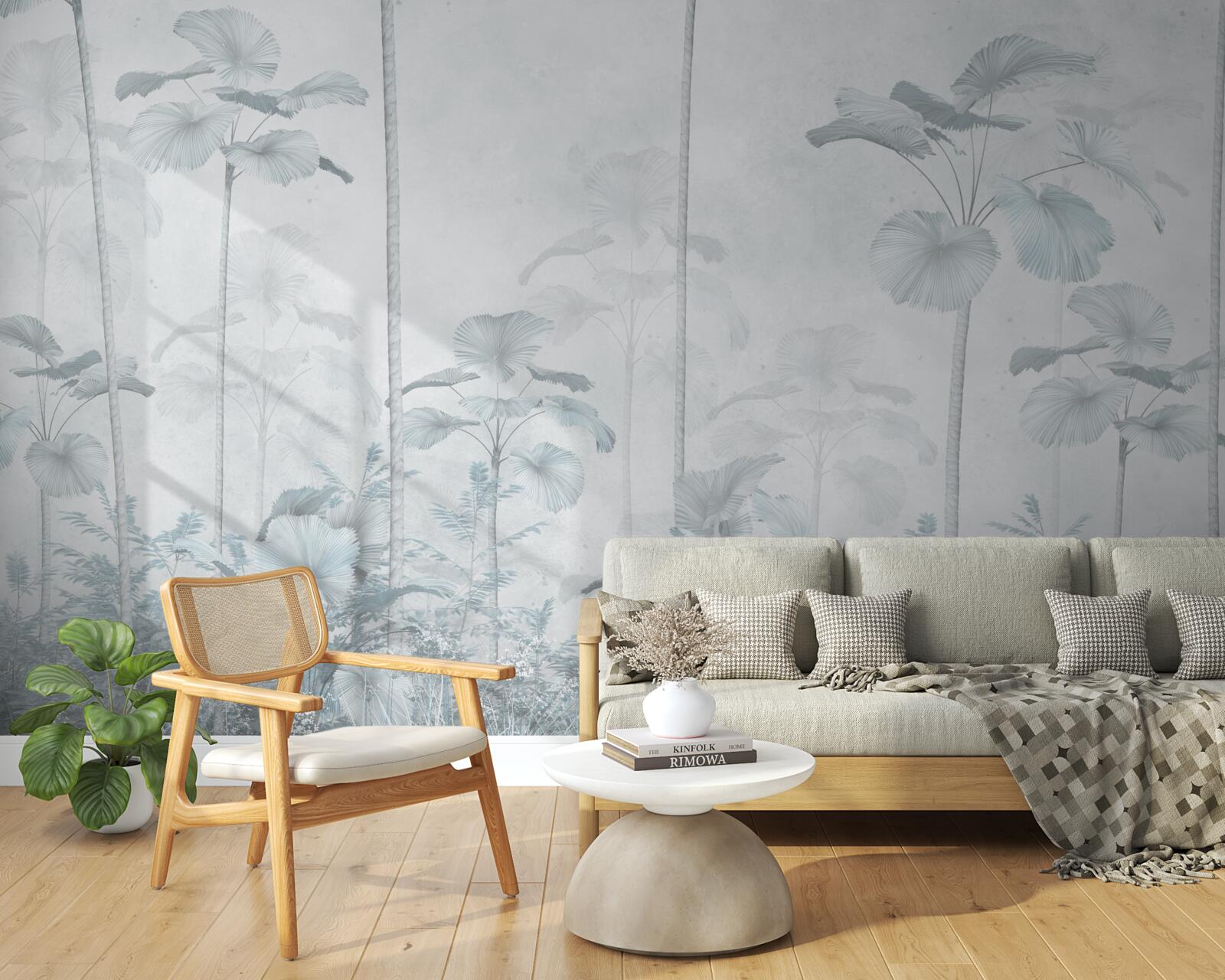 Fototapeta hustá hmla v tropických oblastiach