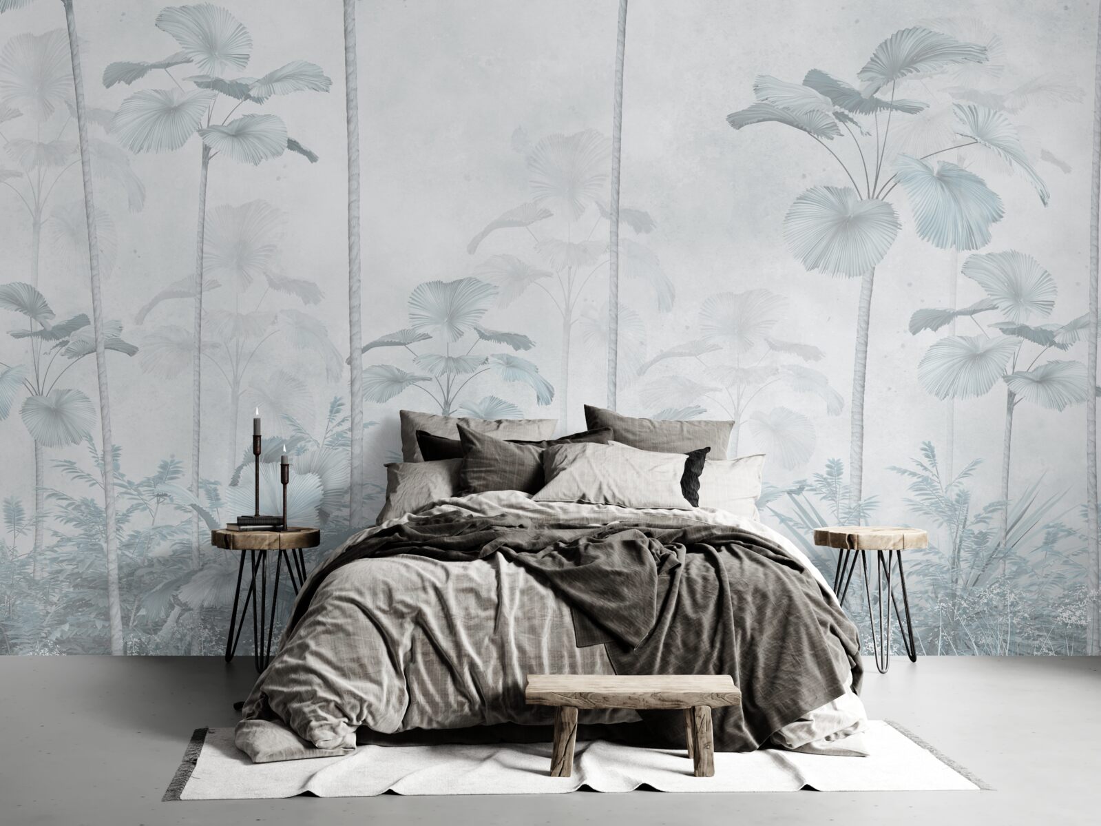 Fototapeta hustá hmla v tropických oblastiach