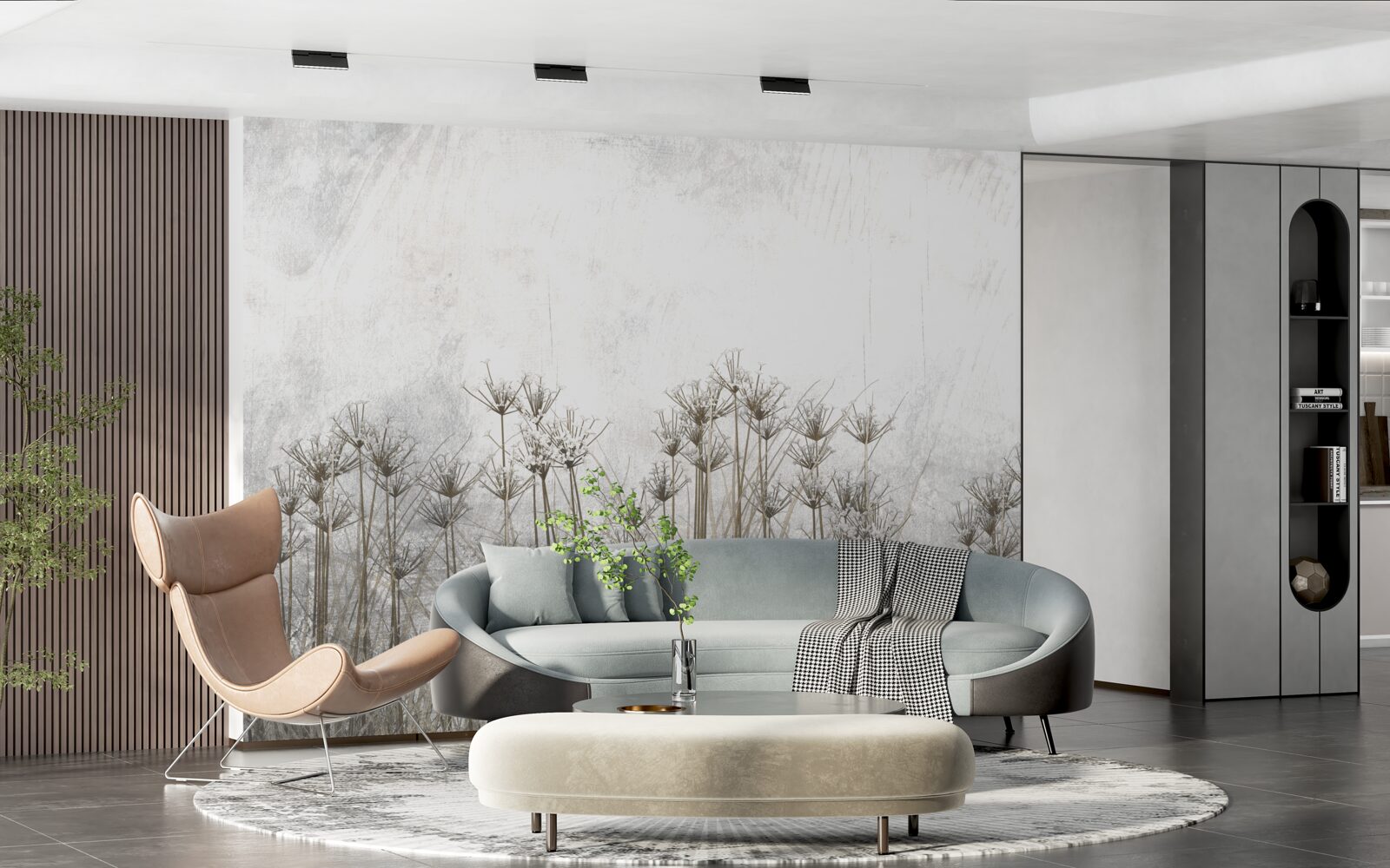 Fototapeta jemné prázdne púpavy