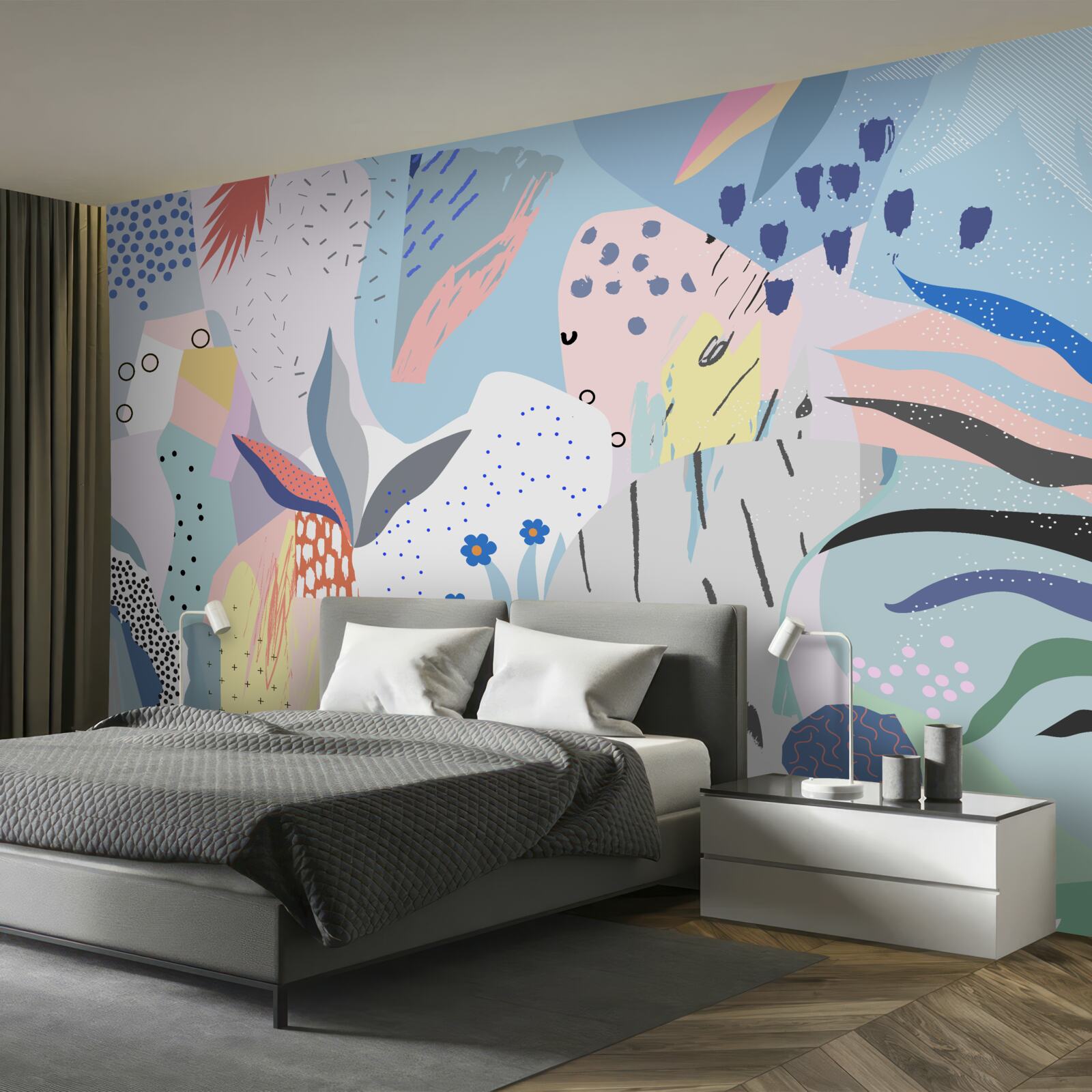 Fototapeta abstrakcia dažďového pralesa